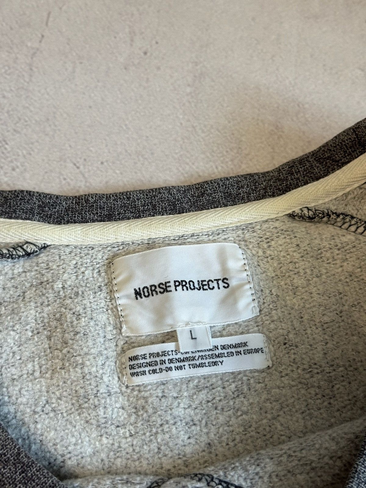 Norse Projects Norse Projects Sweatshirt Embroidered Big Logo Baggy Japanes Size US L / EU 52-54 / 3 - 6 Thumbnail