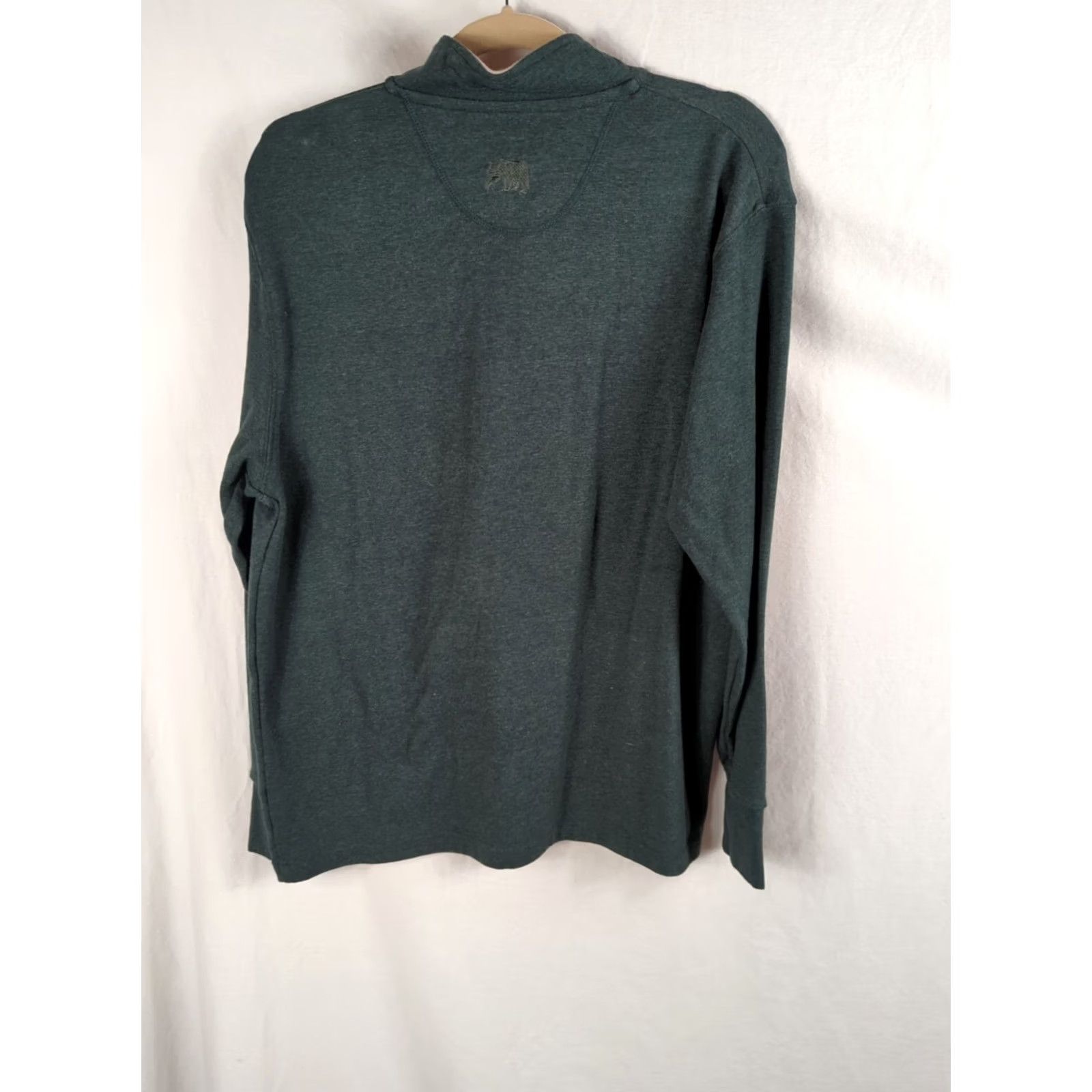 Vintage The Normal Brand Pullover Shirt Green XL Long Sleeve Mock Neck Cotton blend 1/4 Zip Size US XL / EU 56 / 4 - 5 Thumbnail