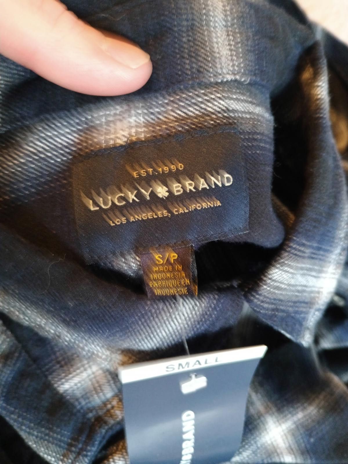 Lucky Brand Lucky Brand Men's Plaid Flannel Shirt - Size Small Size US S / EU 44-46 / 1 - 2 Thumbnail