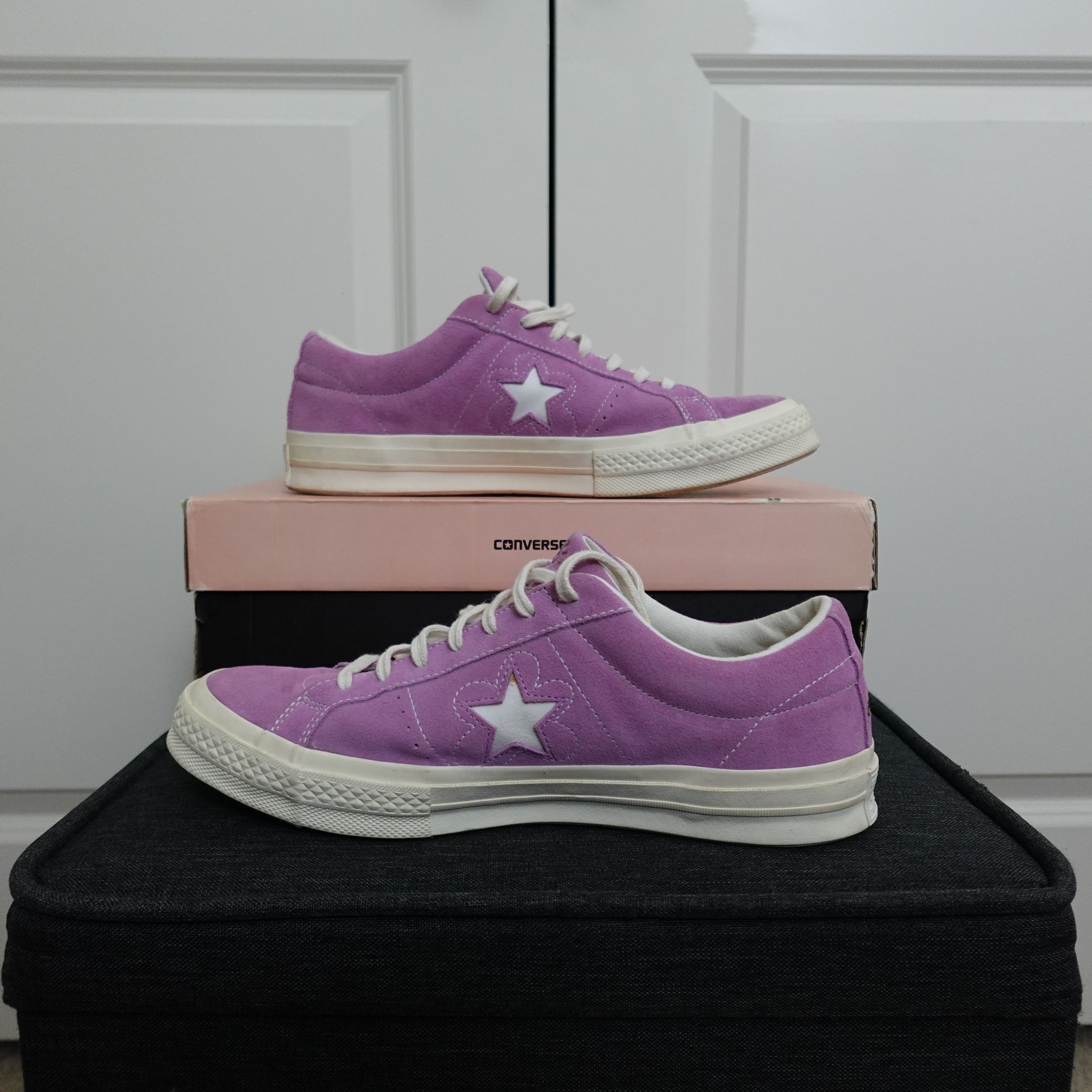 Golf le Fleur Converse x Golf Le Fleur One Star Fuchsia Glow Purple Size US 11 / EU 44 - 3 Thumbnail