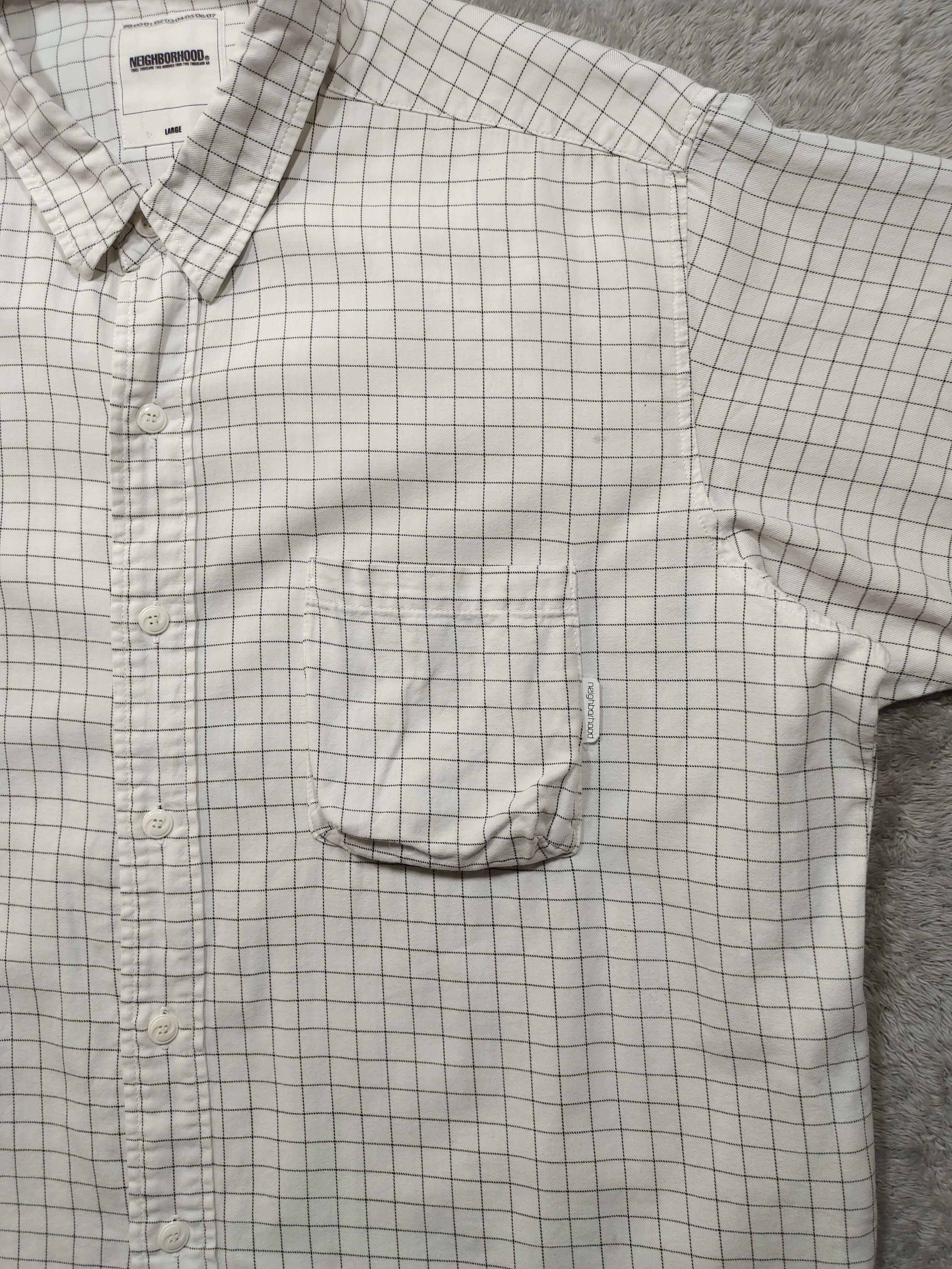 Neighborhood VINTAGE Y2K NEIGHBORHOOD CHECKERED SHIRT Size US L / EU 52-54 / 3 - 4 Thumbnail