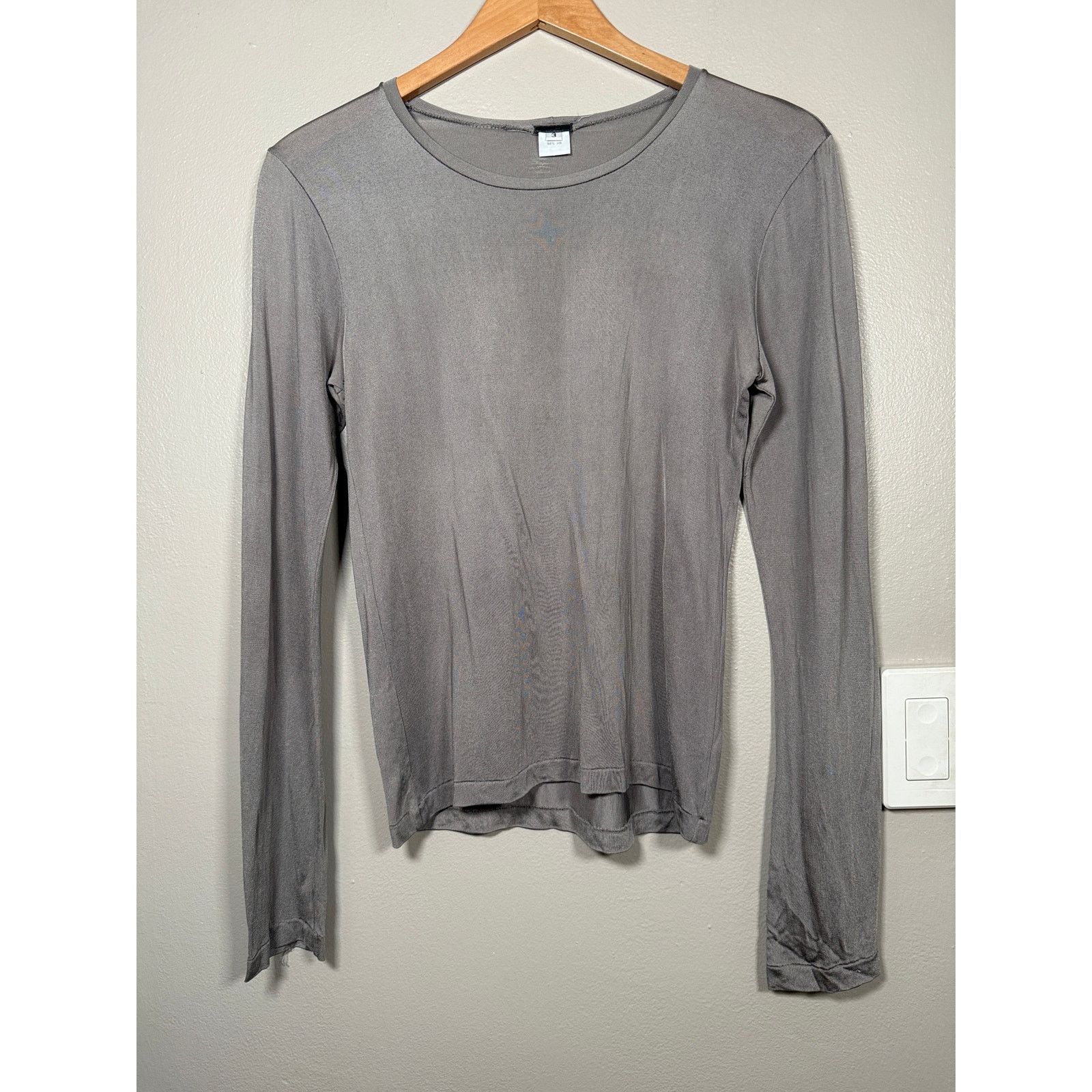 Dosa dosa Silk long Sleeved Tshirt size 3/L Size L / US 10 / IT 46 - 3 Thumbnail