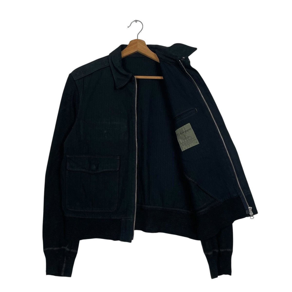 Y's for Men Yohji Yamamoto Y’s For Men Bomber Jacket Size US M / EU 48-50 / 2 - 9 Thumbnail