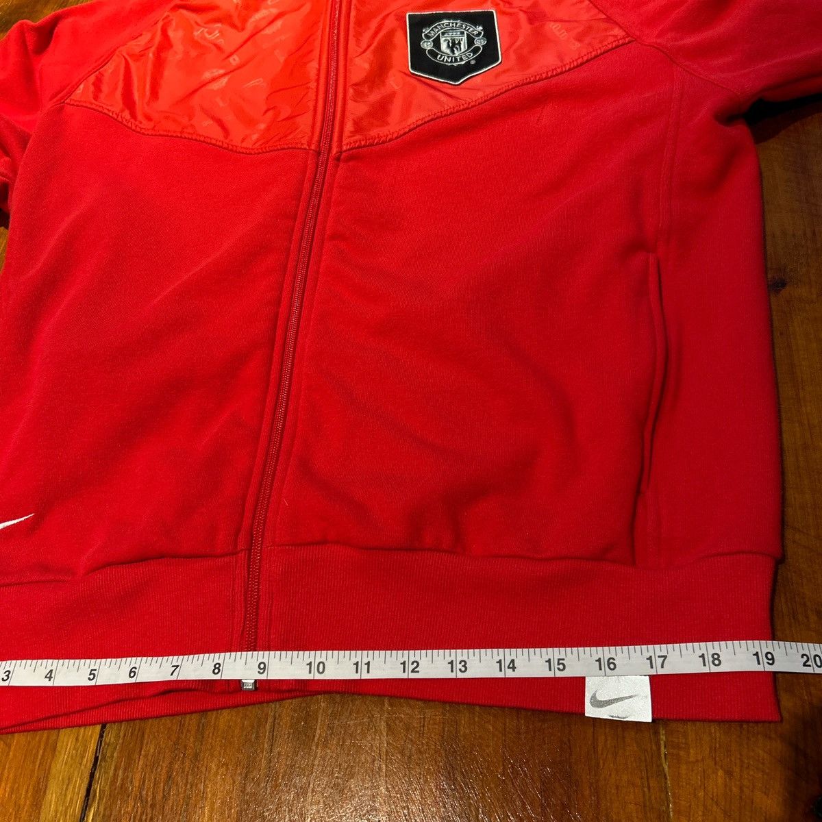 Nike Vintage Nike Manchester United 2006-07 Full Zip Hoodie Size US L / EU 52-54 / 3 - 6 Thumbnail