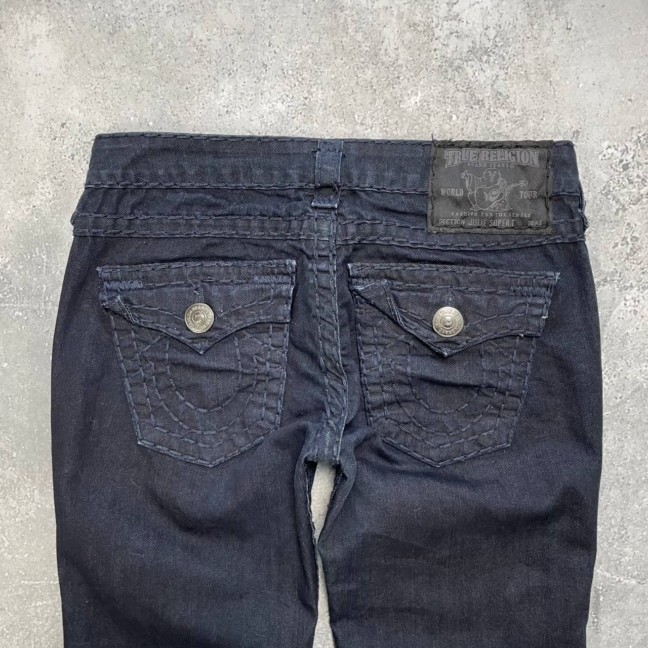 True Religion True Religion Julie Super T Skinny Jeans Women’s Blue Size 29" - 21 Thumbnail
