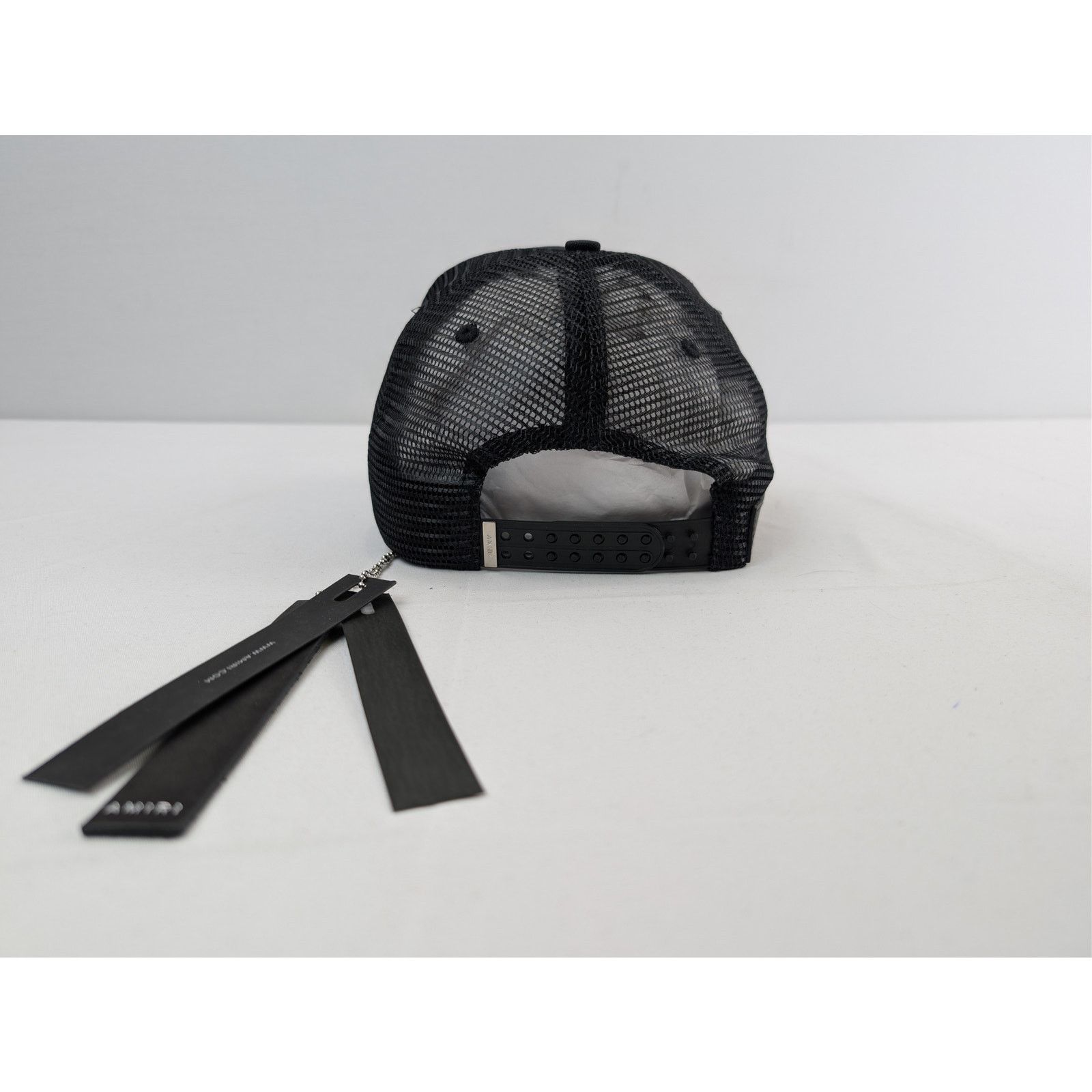 Amiri o1rshd1 Q:2 / Size: OS / Wolf Logo Trucker Cap / Hat Black Size ONE SIZE - 5 Thumbnail