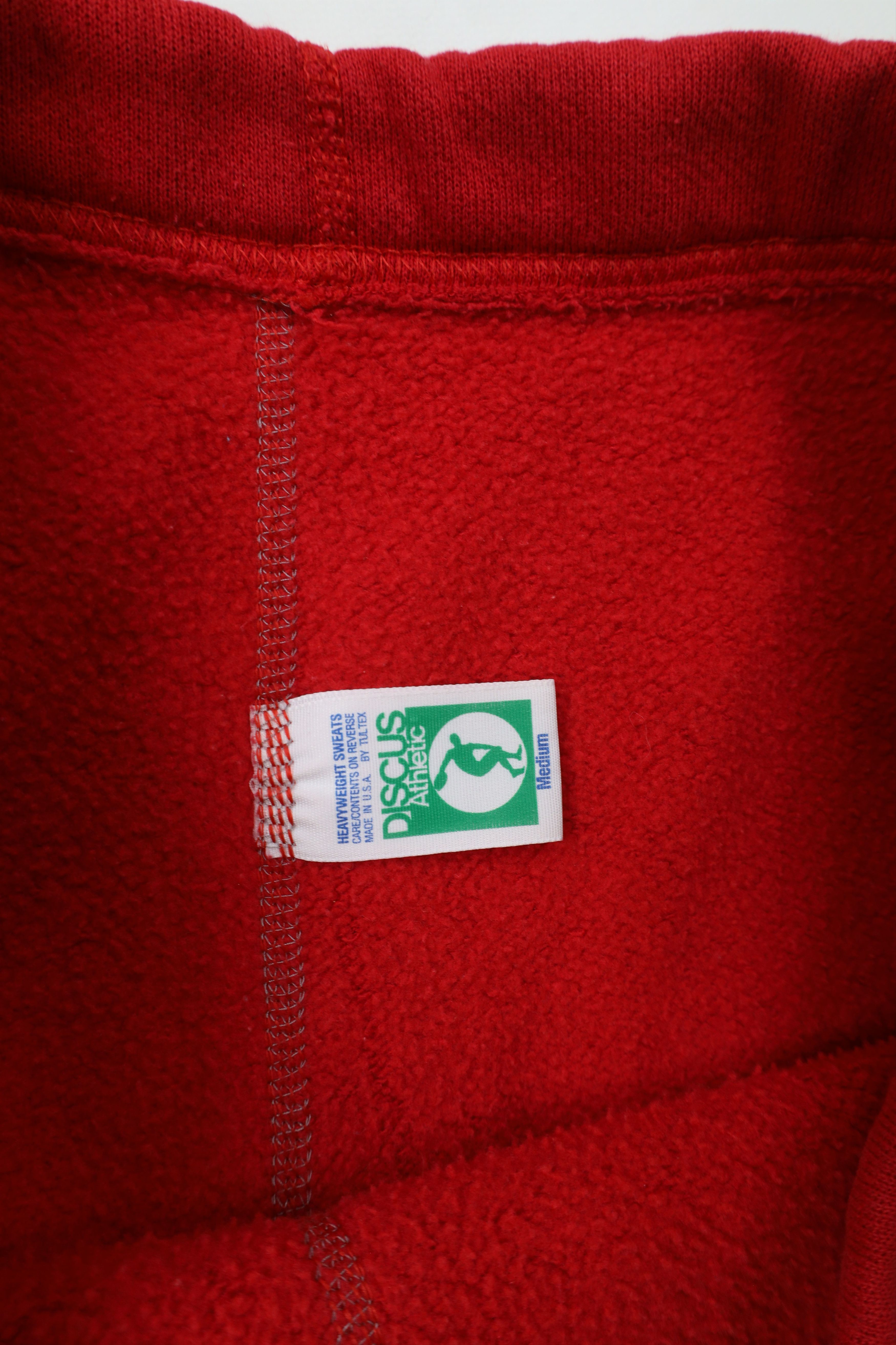 Vintage Vintage 70s 80s Streetwear Sweatpants Joggers Red USA Size US 34 / EU 50 - 9 Thumbnail