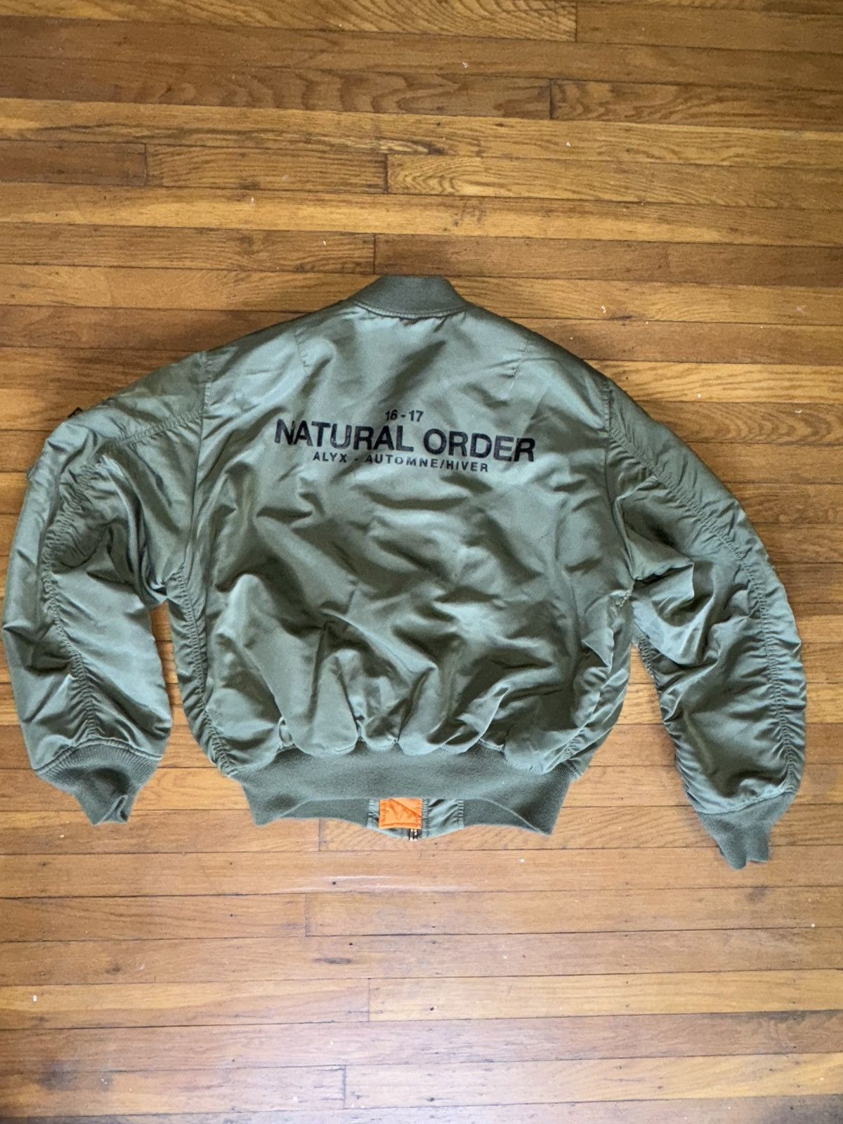 1017 ALYX 9SM ALYX Studio “Natural Order” Reversible MA-1 Bomber Jacket Size US L / EU 52-54 / 3 - 1 Thumbnail