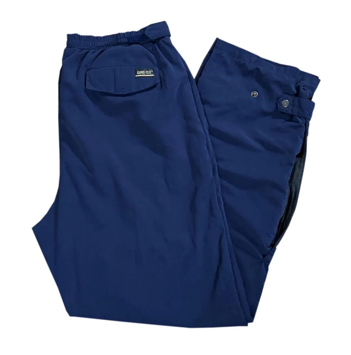 Goretex Vintage Tourney Gore-Tex Navy Pants (Size L) Size US 36 / EU 52 - 1 Thumbnail