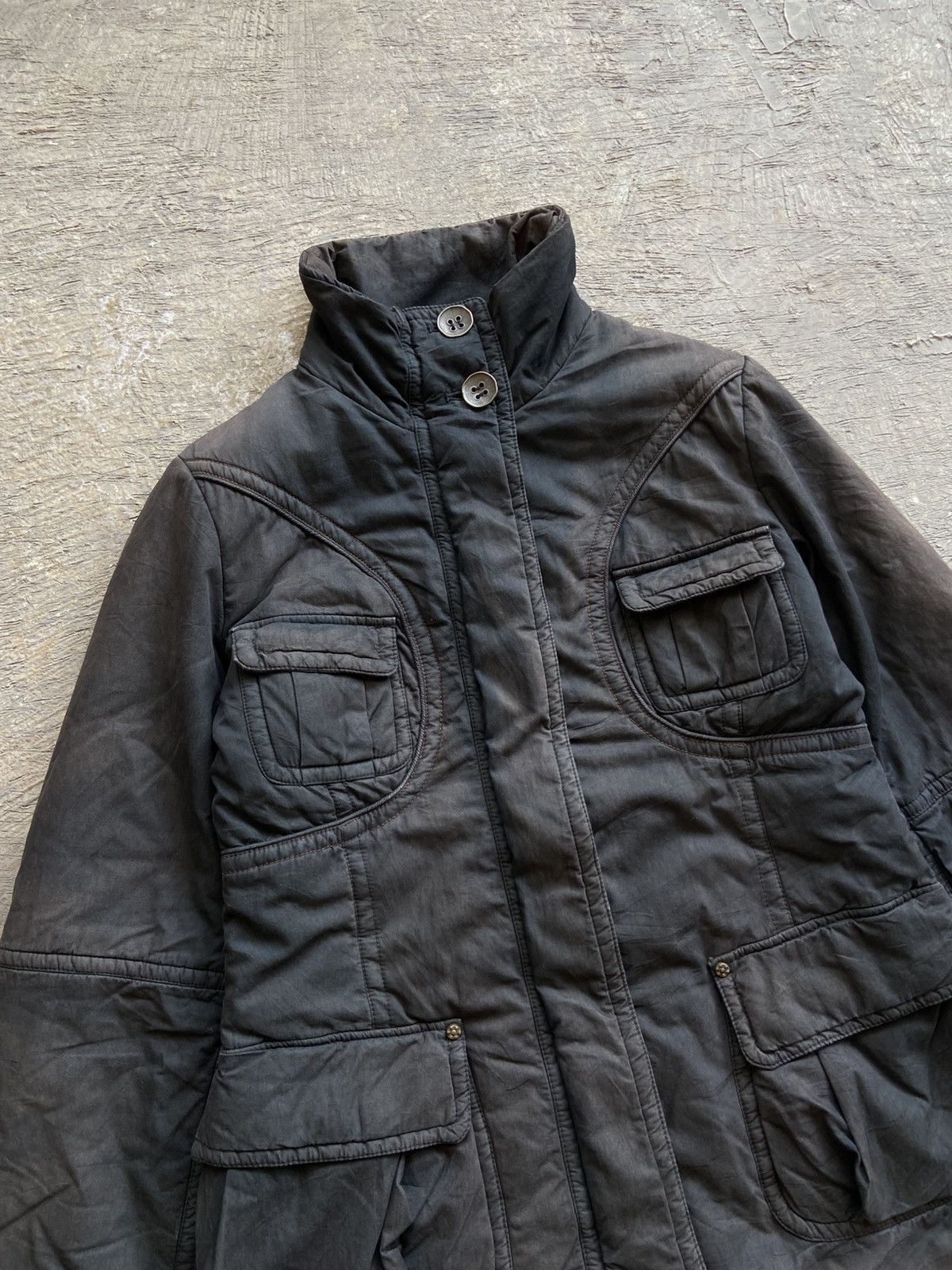 14th Addiction 2000s MOGA RDZ - Cyber Apocalypse Style Multipocket Jacket Size US M / EU 48-50 / 2 - 2 Thumbnail