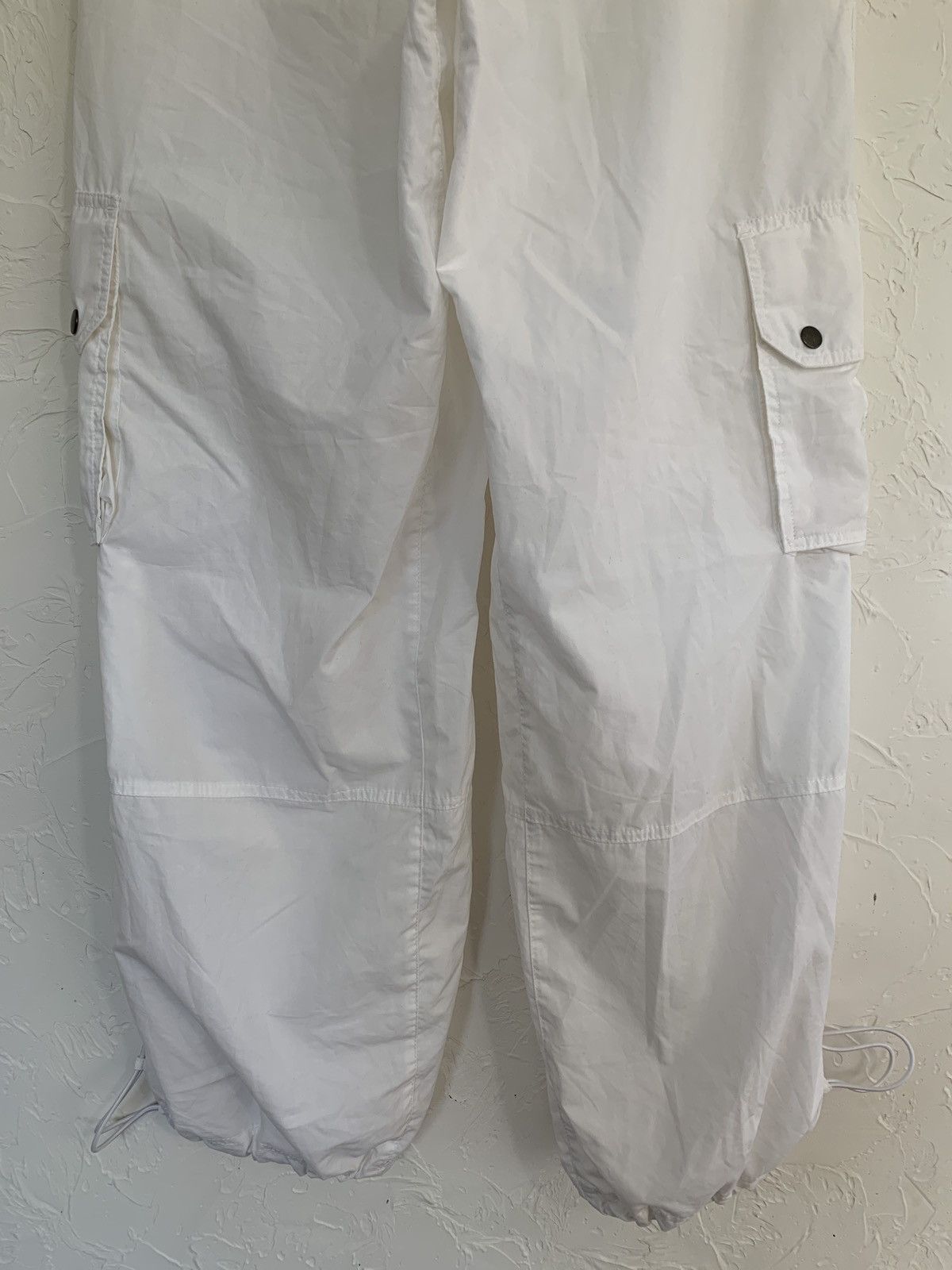 Nike 90s Nike Vintage Cargo Parachute Drill Y2K Baggy Pants Size US 32 / EU 48 - 16 Thumbnail