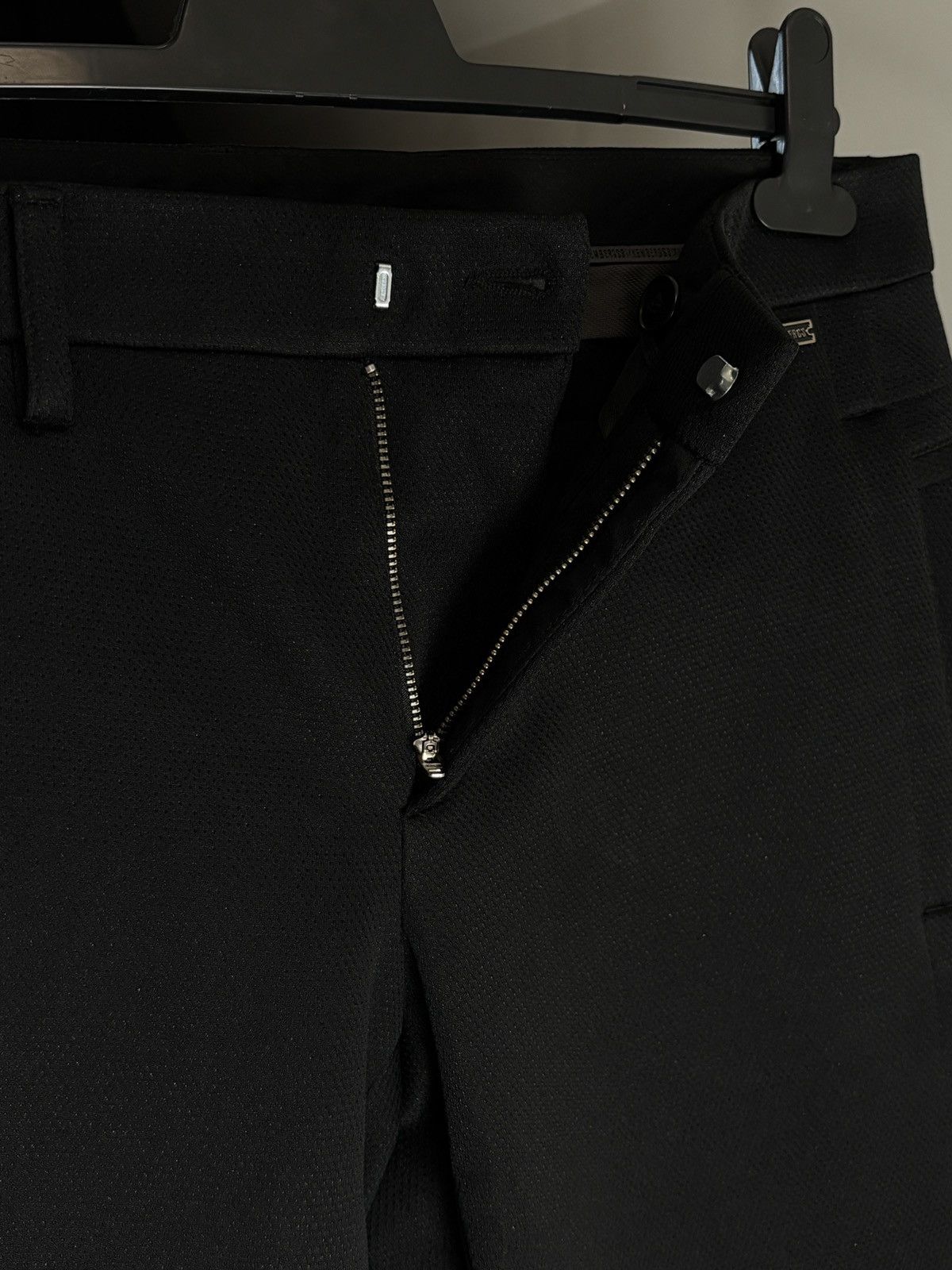 Dirk Bikkembergs Dirk Bikkembergs Wool Nylon Black Vintage Casual Chino Pants Size US 30 / EU 46 - 6 Thumbnail