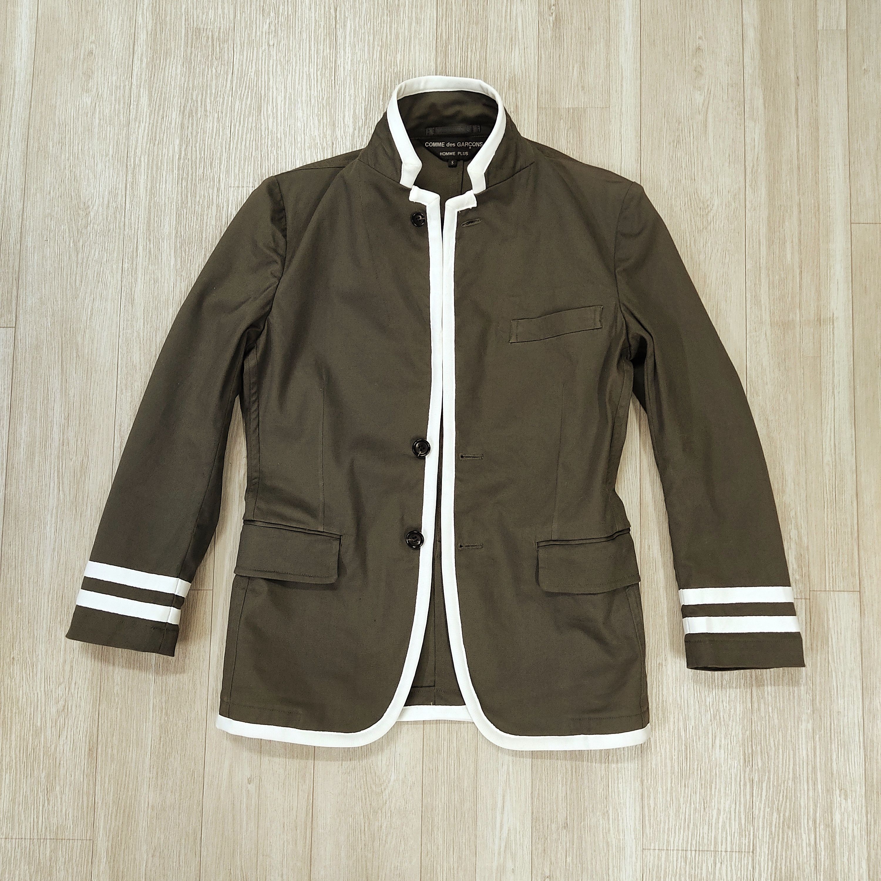 Comme des Garcons COMME des GARÇON Piping Tailored Stripe Jacket Size US XS / EU 42 / 0 - 4 Thumbnail