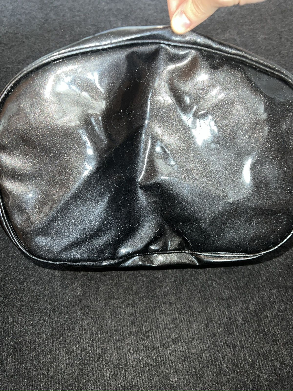Adidas × Japanese Brand × Stella McCartney Stella McCartney pour adidas black glossy handbag, backpack Size ONE SIZE - 8 Thumbnail