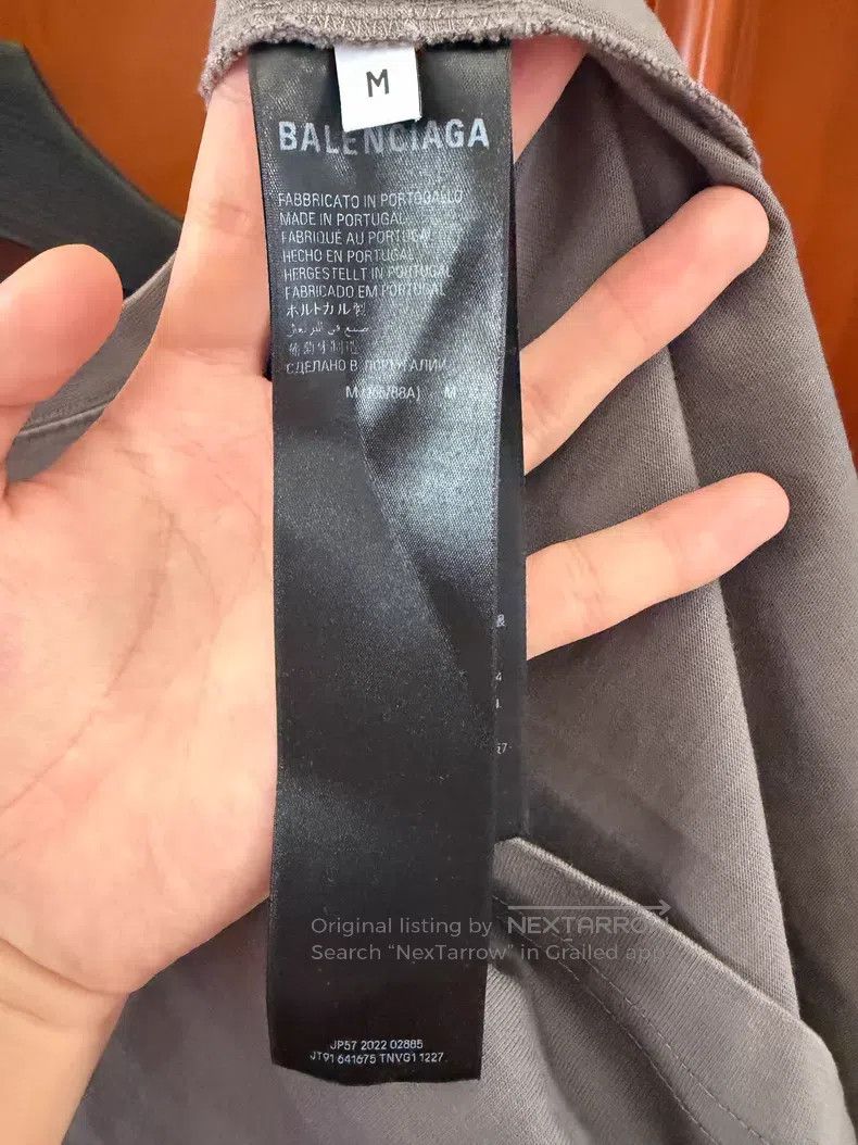 Balenciaga Balenciaga Grey Tape Coca-Cola Short Sleeve T-Shirt Size US M / EU 48-50 / 2 - 4 Thumbnail