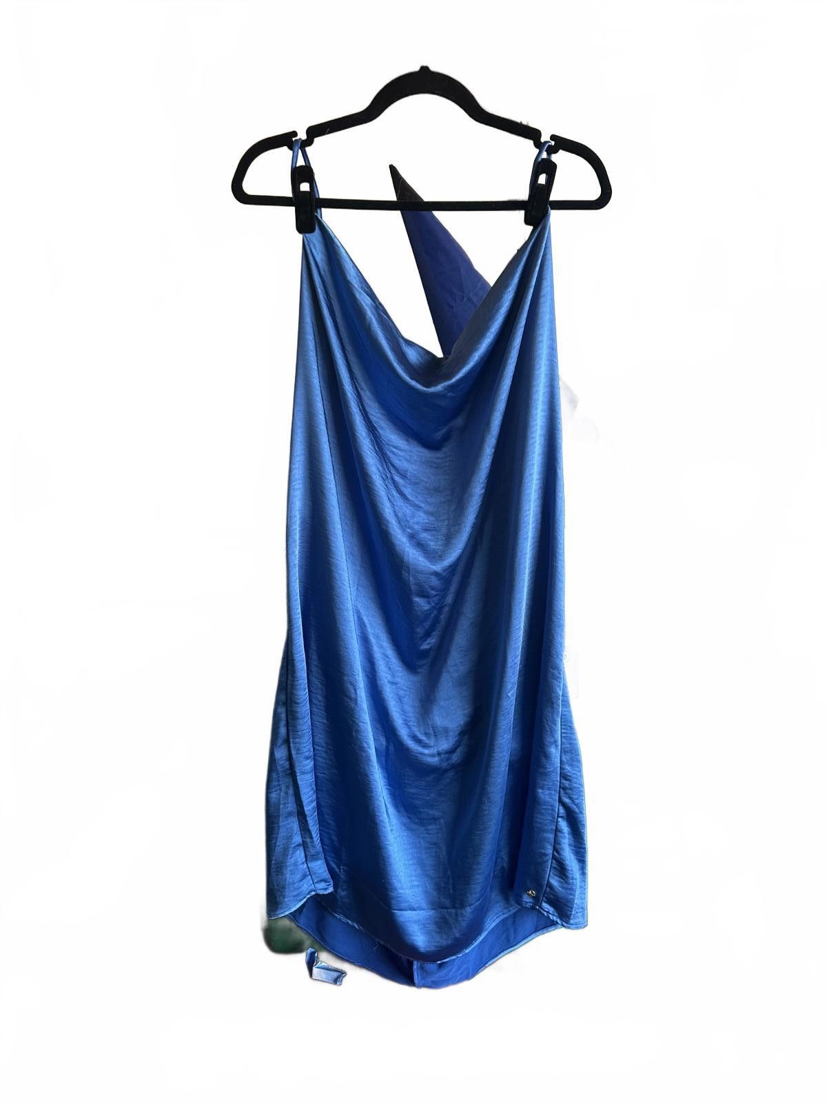 Designer Francesca’s NWT Stylish Blue Dress Size XXL / US 16-18 / IT 52-54 - 1 Thumbnail