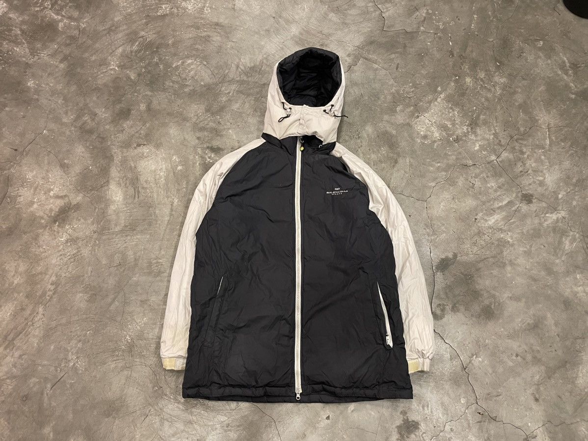 Balenciaga × Vintage Vtg Balenciaga Reversible Puffer Jacket Size US XL / EU 56 / 4 - 1 Thumbnail
