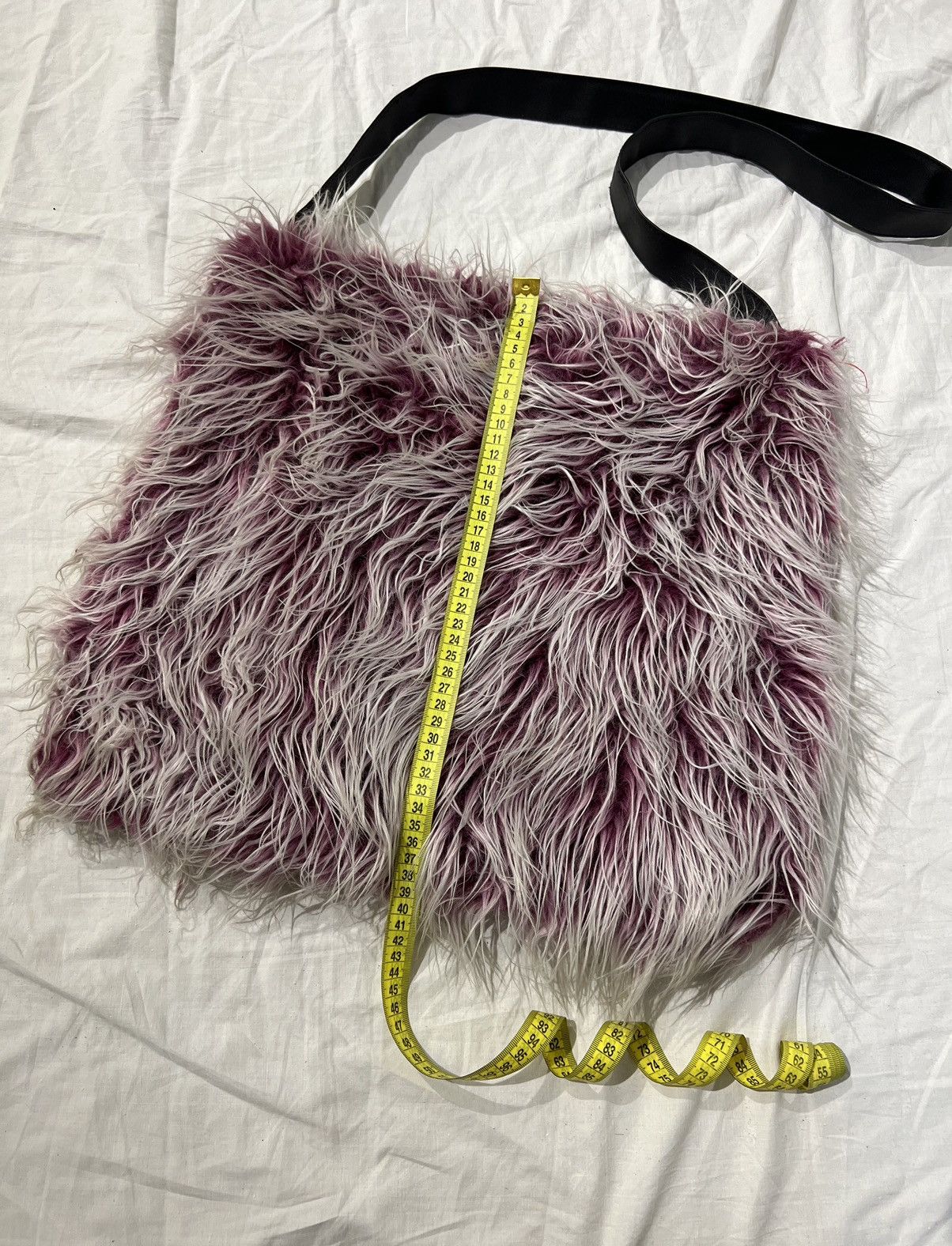 Japanese Brand Vintage faux fur gothic punky shoulder bag Size ONE SIZE - 4 Thumbnail
