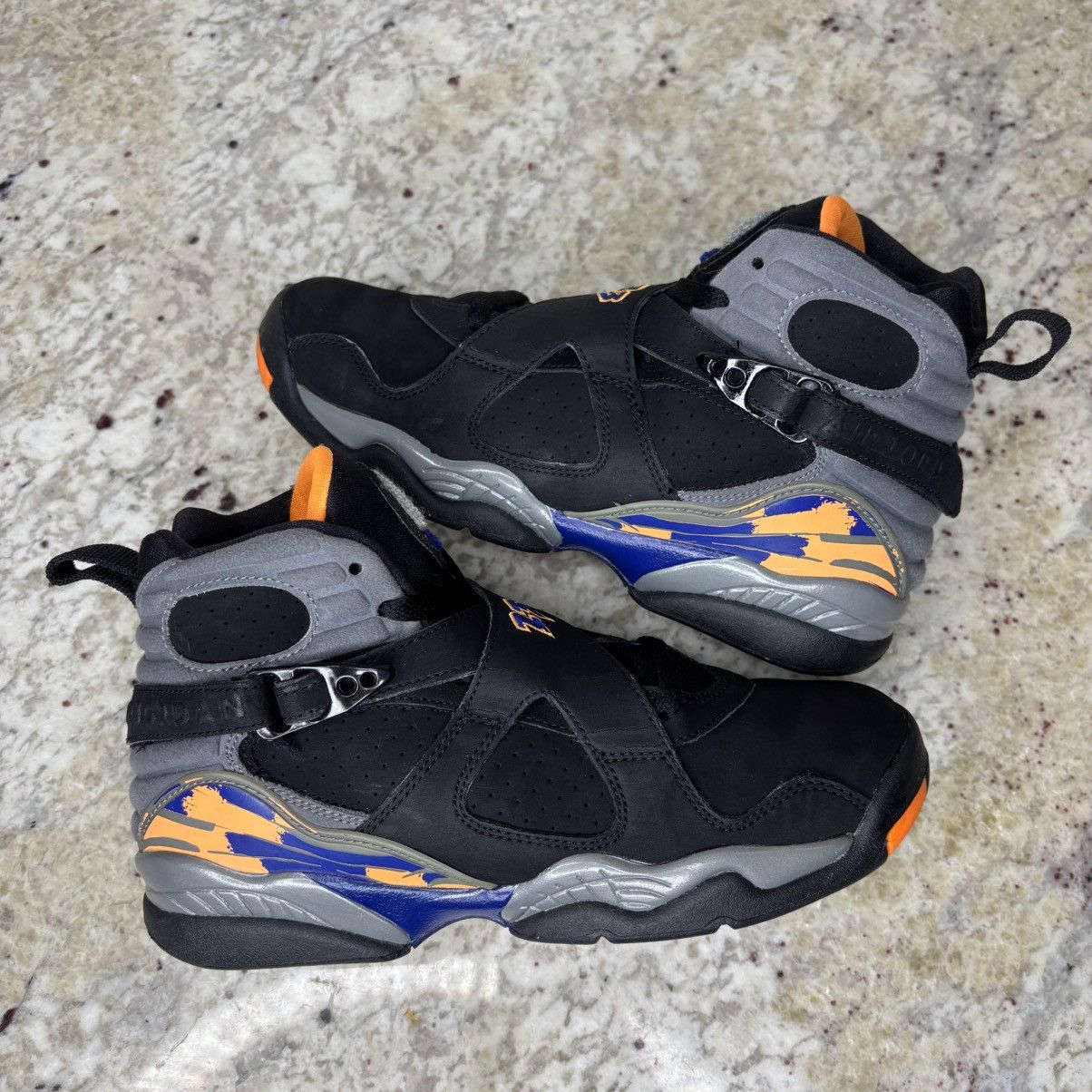 Jordan Brand Size 5.5-Jordan 8 Retro Phoenix Suns (GS) Clean no box Size US 5.5 / EU 38 - 12 Thumbnail