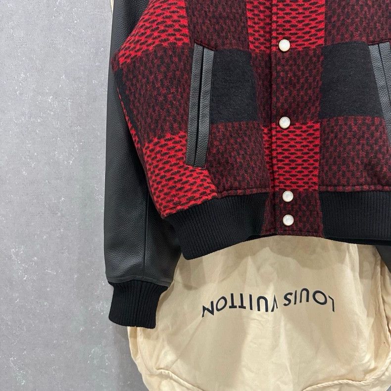 Louis Vuitton Rhinestone Logo Jacket