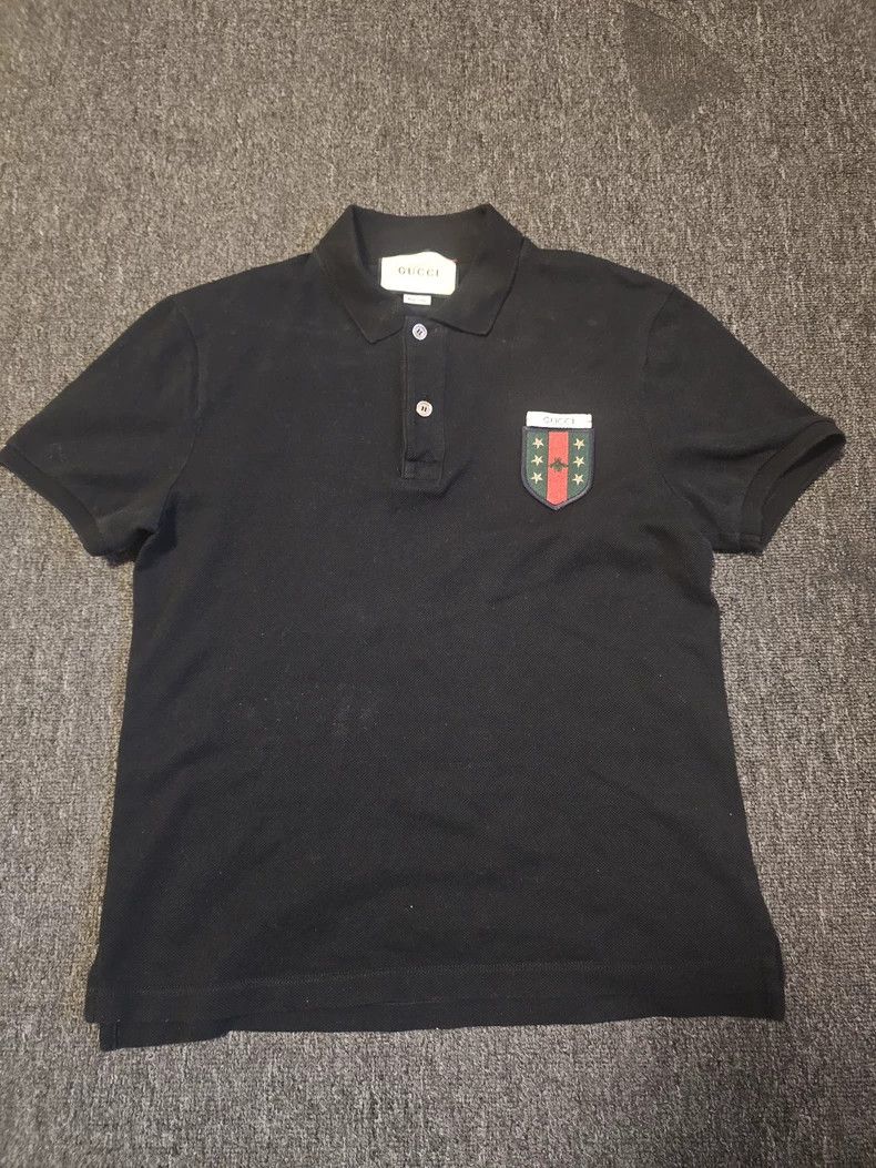 Gucci Gucci Black polo shirt 2503-Nextarrow Size US S / EU 44-46 / 1 - 1 Thumbnail