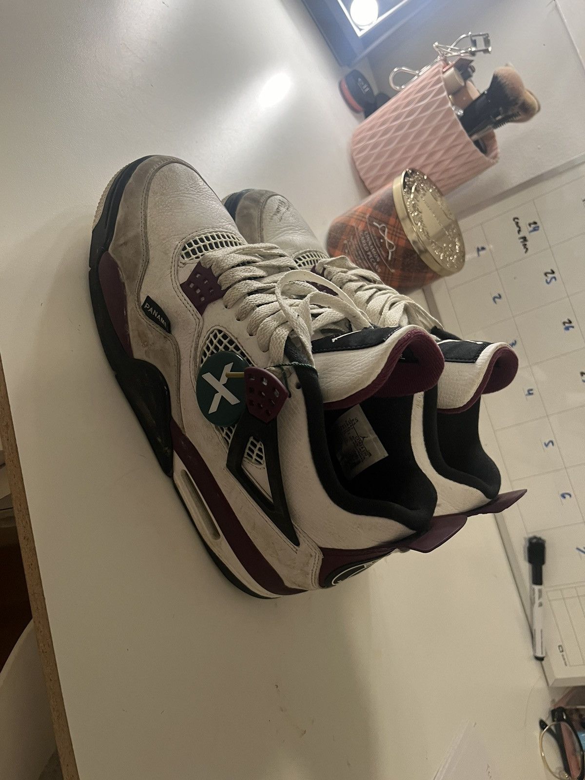 Jordan Brand Jordan 4 PSG Size US 9.5 / EU 42-43 - 2 Thumbnail