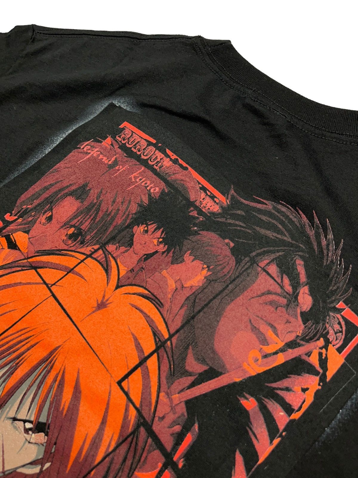 Anime Vintage 00s Rurouni Kenshin Anime T-shirt Dororo Champloo Size US M / EU 48-50 / 2 - 8 Thumbnail