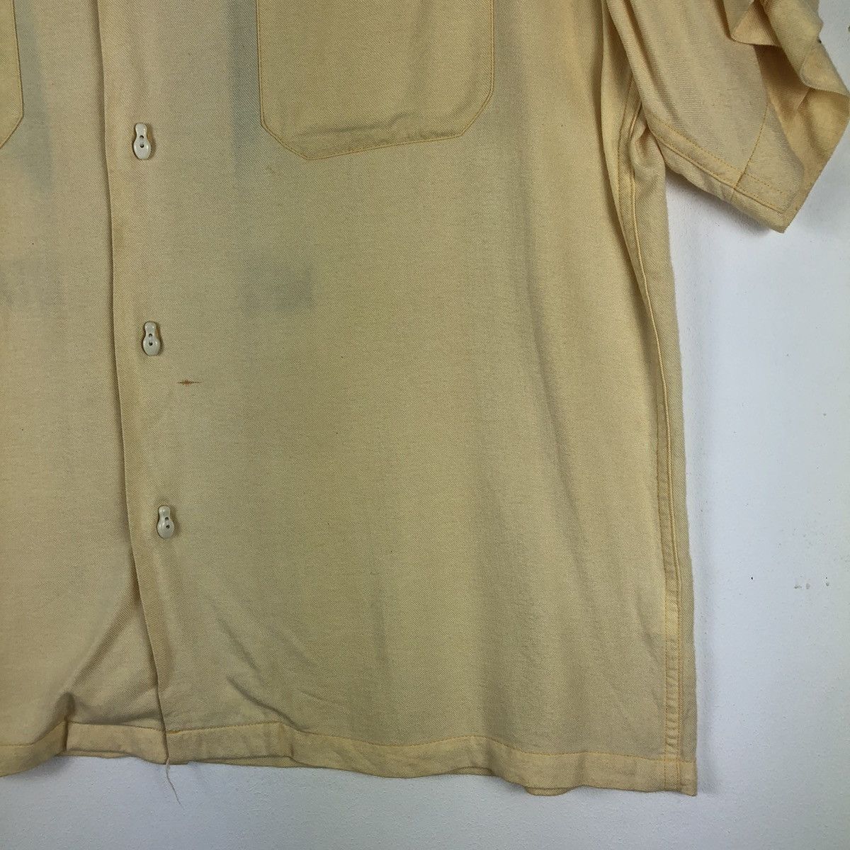 Vintage Vintage Bowling Shirt Double Pocket by Blue Horizon Size US L / EU 52-54 / 3 - 3 Thumbnail