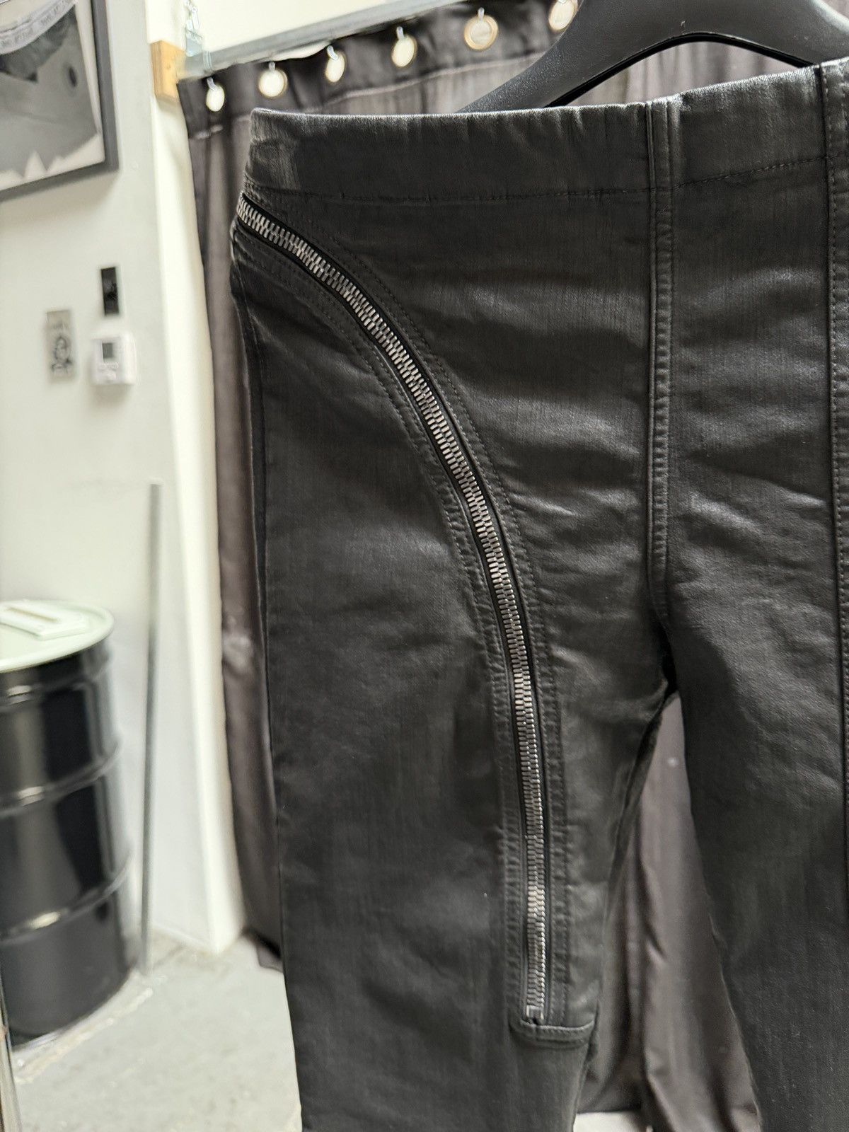 Rick Owens Rick Owens Waxed Aircut Pants Size US 28 / EU 44 - 3 Thumbnail