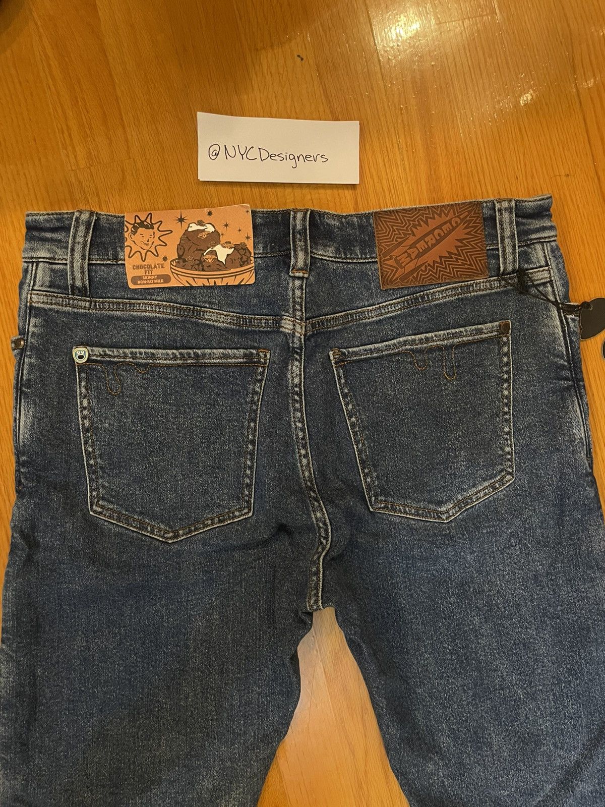 Billionaire Boys Club BBC Ice Cream Running Dog Blue Jeans Size US 34 / EU 50 - 6 Thumbnail