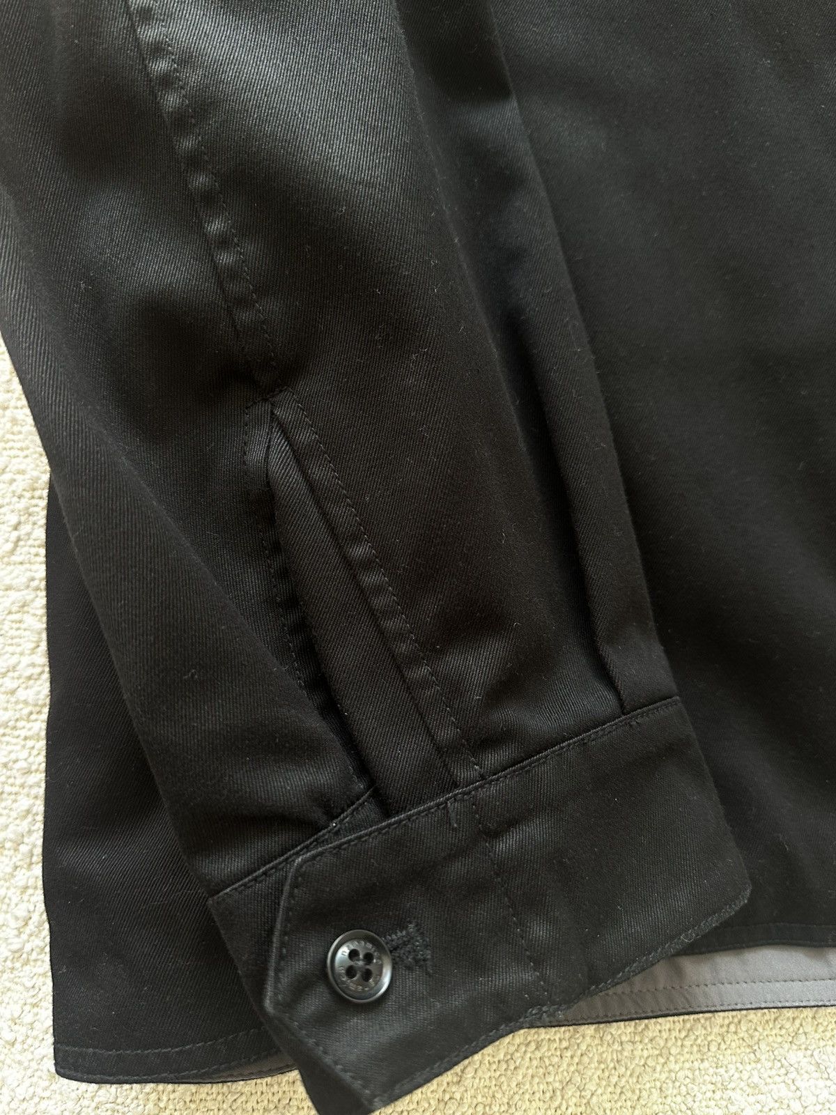Nanamica Nanamica GORE-TEX INFINIUM Chino Crew Jacket - Black XL Size US XL / EU 56 / 4 - 8 Thumbnail
