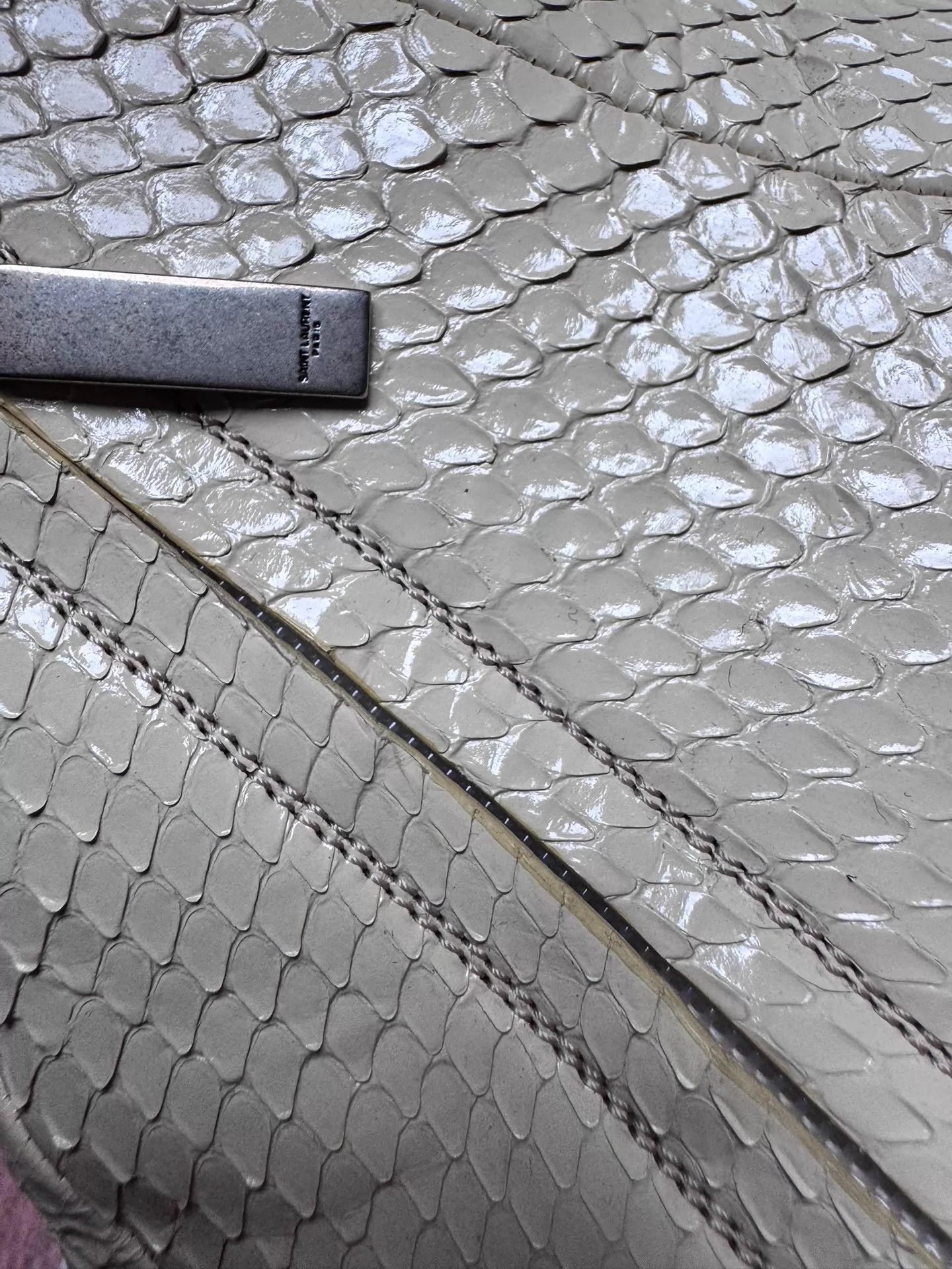 Saint Laurent Paris SAINT LAURENT SLP Snakeskin Boots 41 Boxed Size US 8 / EU 41 - 5 Thumbnail