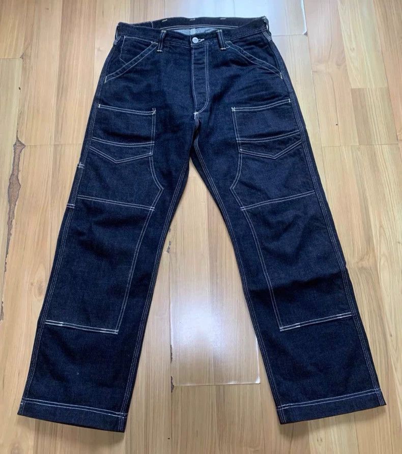 Freewheelers Freewheelers Dark Denim Pants Size 32x32 Size US 32 / EU 48 - 1 Thumbnail