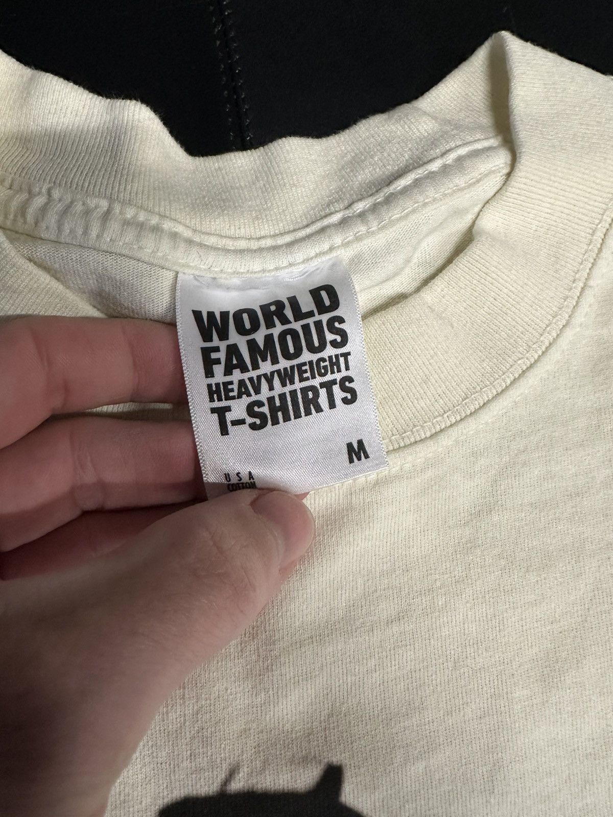 Saint Vanity Saint Vanity Stable T-Shirt Cream Size US M / EU 48-50 / 2 - 3 Thumbnail