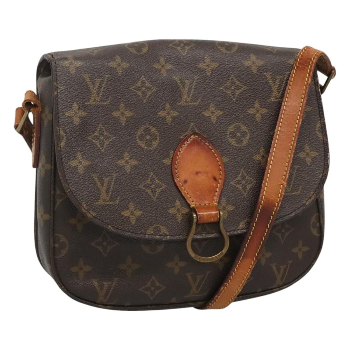 Louis Vuitton Monogram Saint Cloud Gm Shoulder Bag M51242 Lv Auth 120033, Women's
