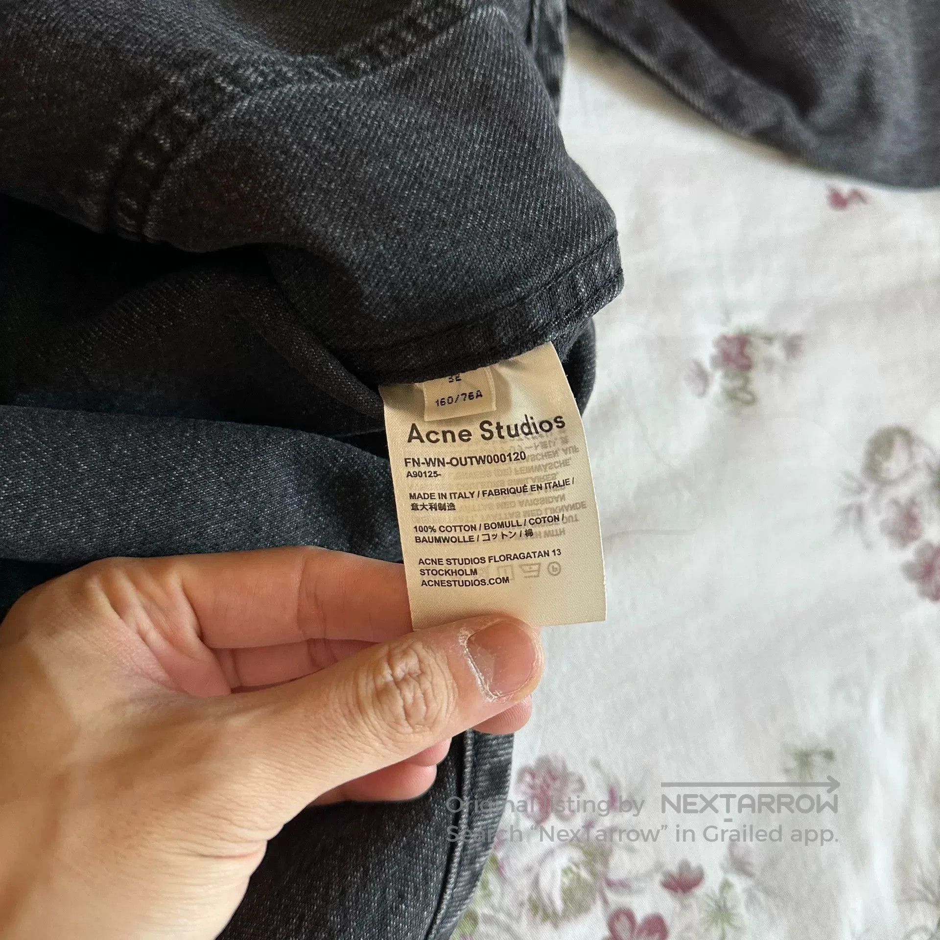 Acne Studios Acne Studios Deconstructed Denim Jacket. Size XL / US 12-14 / IT 48-50 - 7 Thumbnail