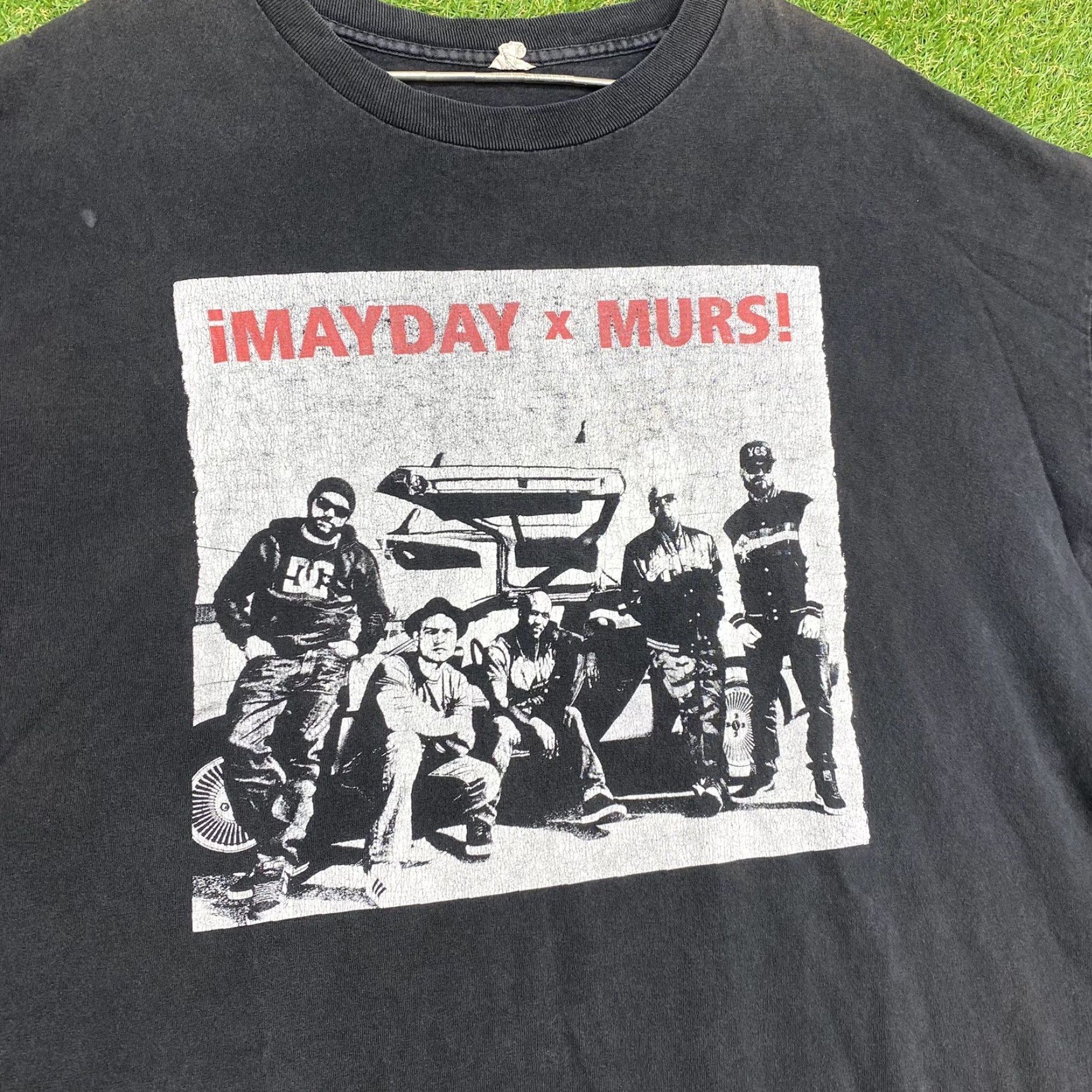 Vintage VINTAGE Alstyle Shirt Mens 3XL Black Short Sleeve Crew Neck 100% Cotton Hip Hop 90s 80s Y2K USA Made Mens XXXL Size US XXL / EU 58 / 5 - 3 Thumbnail