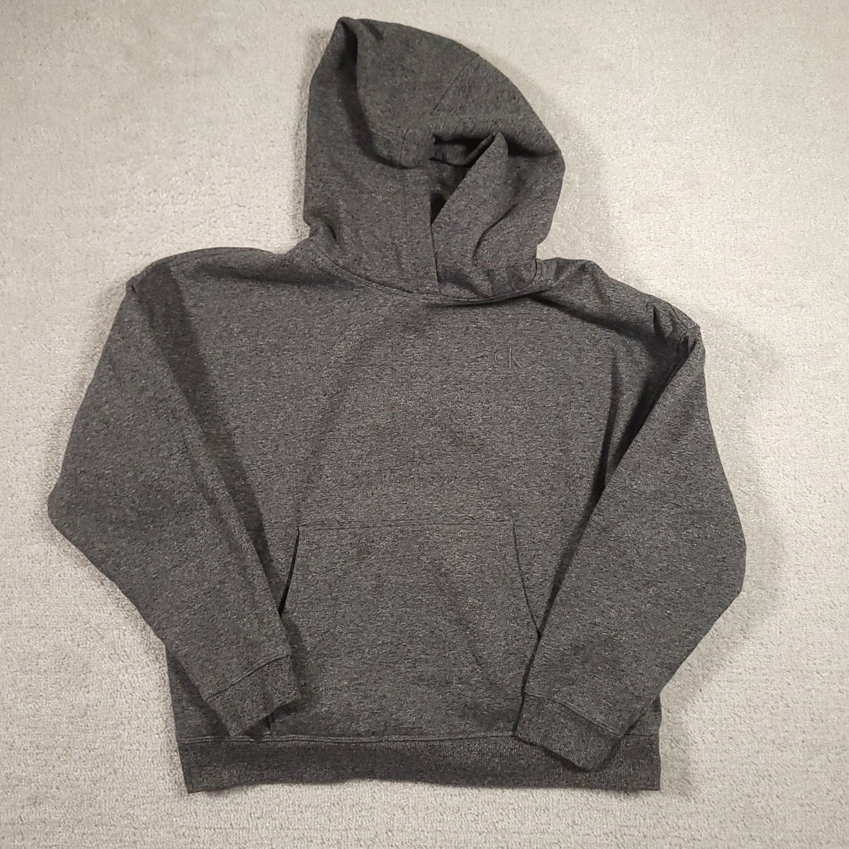 Calvin Klein Calvin Klein Hoodie Pullover Womens Medium Gray Sweatshirt Size M / US 6-8 / IT 42-44 - 2 Thumbnail