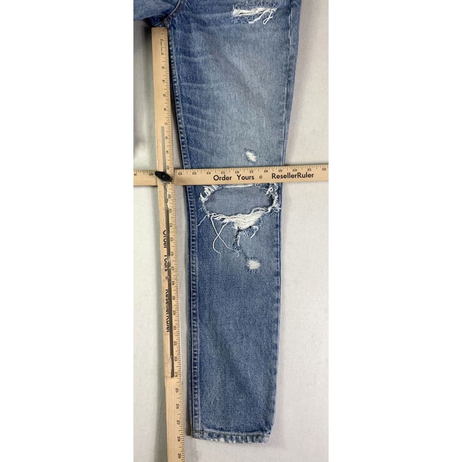 GRLFRND GRLFRND Karolina High Rise Skinny Blue Denim Size 42" / US 20 - 3 Thumbnail