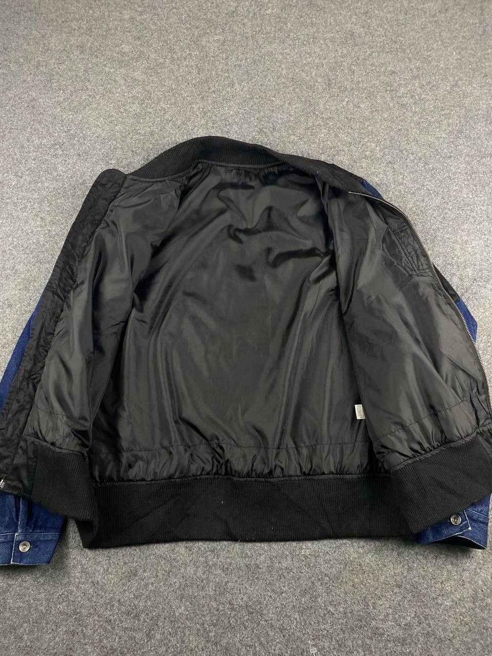Japanese Brand japanese brand bomber jacket denim sleeves nice design Size US XL / EU 56 / 4 - 6 Thumbnail