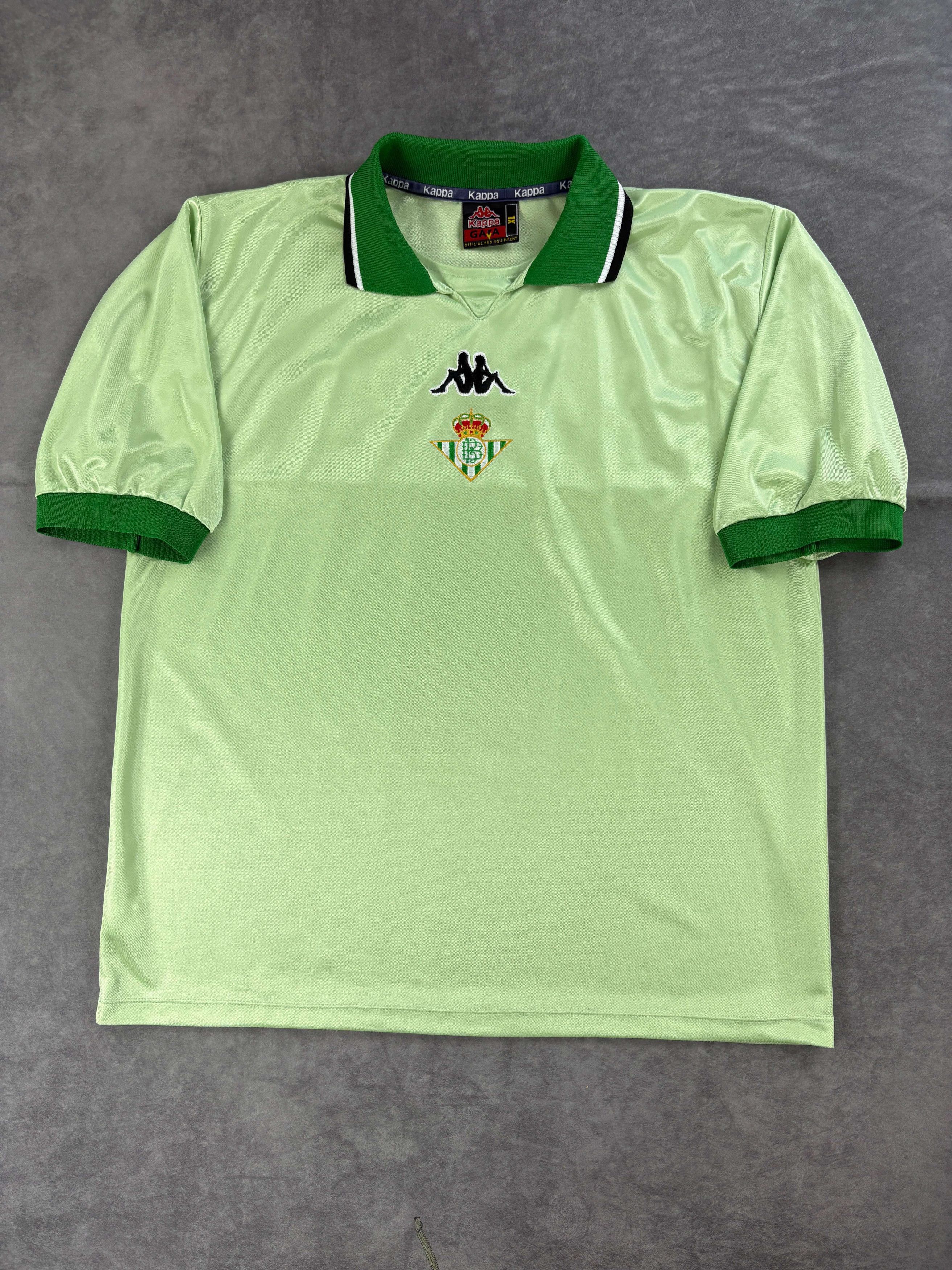 Kappa Real Betis 1999-2000 Alfonso Perez Munoz football jersey XL Size US XL / EU 56 / 4 - 2 Thumbnail