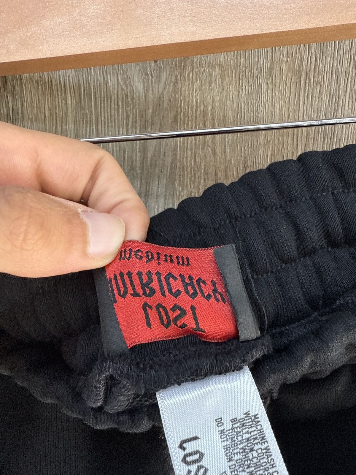 LOST INTRICACY Lost Intricacy Black Sweatpants Size US 32 / EU 48 - 6 Thumbnail