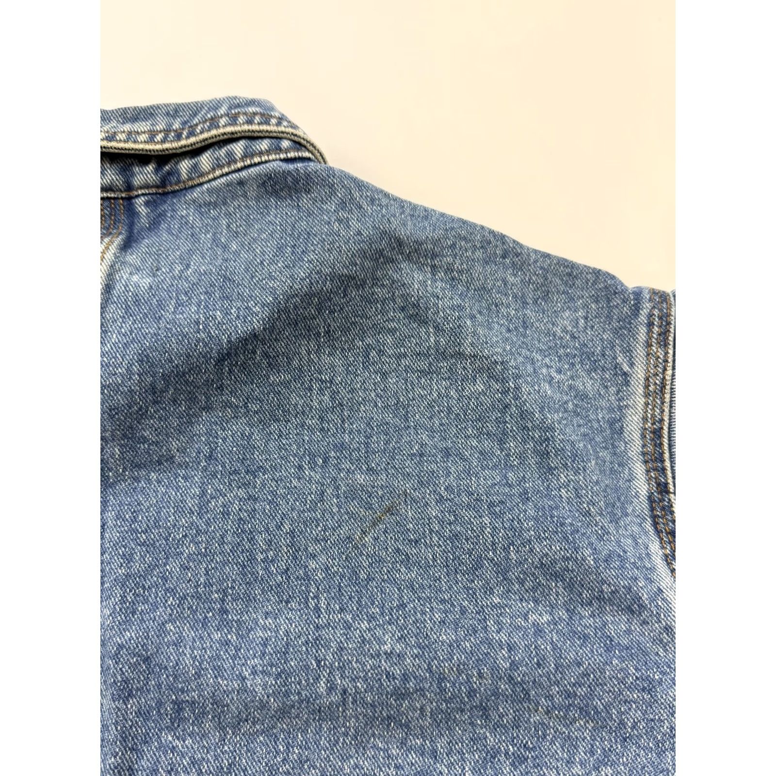 The Territory Ahead The Territory Ahead Jacket Womens M Blue Denim Military Button Front Casual Workwear Size M / US 6-8 / IT 42-44 - 6 Thumbnail