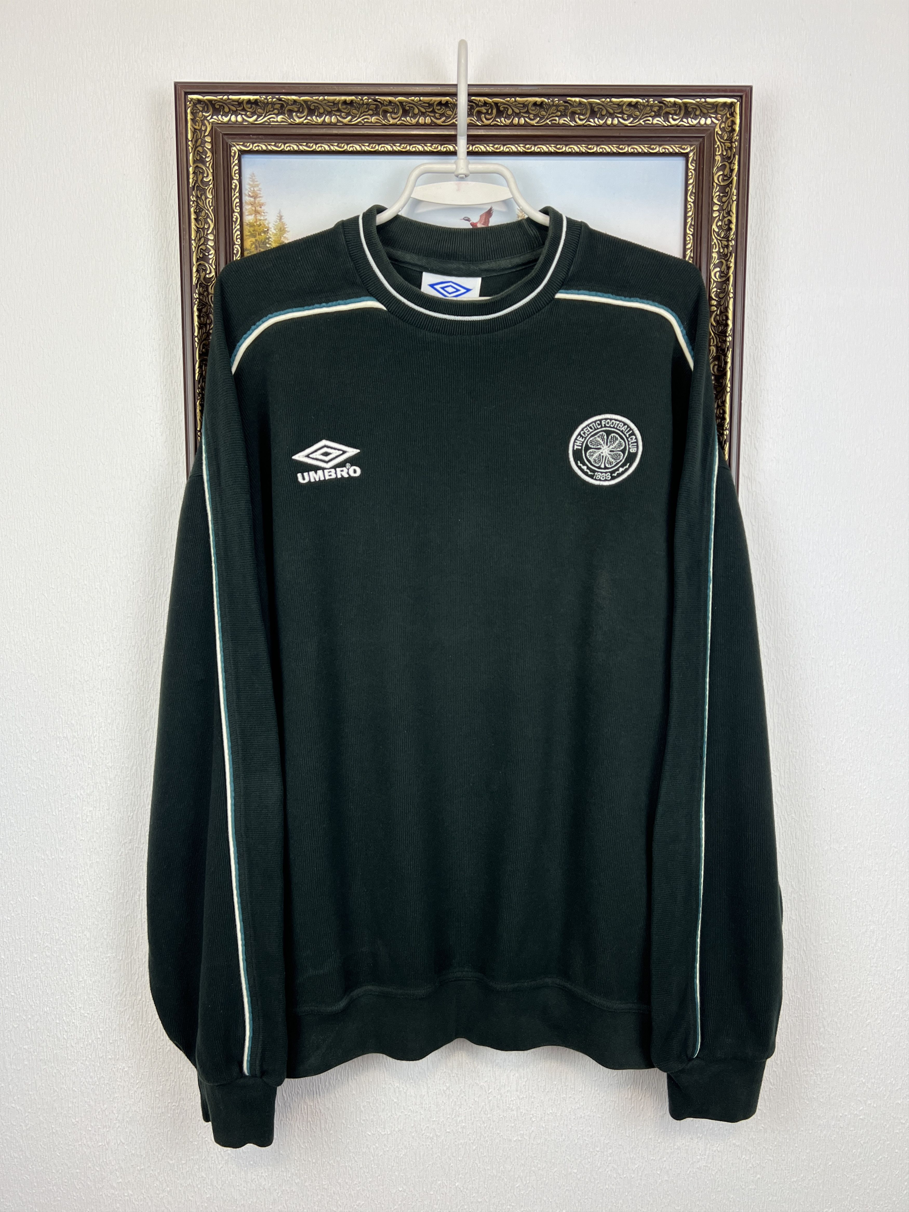 Umbro Vintage Celtic Football Sweatshirt Soccer Jacket Crewneck Size US M / EU 48-50 / 2 - 1 Thumbnail