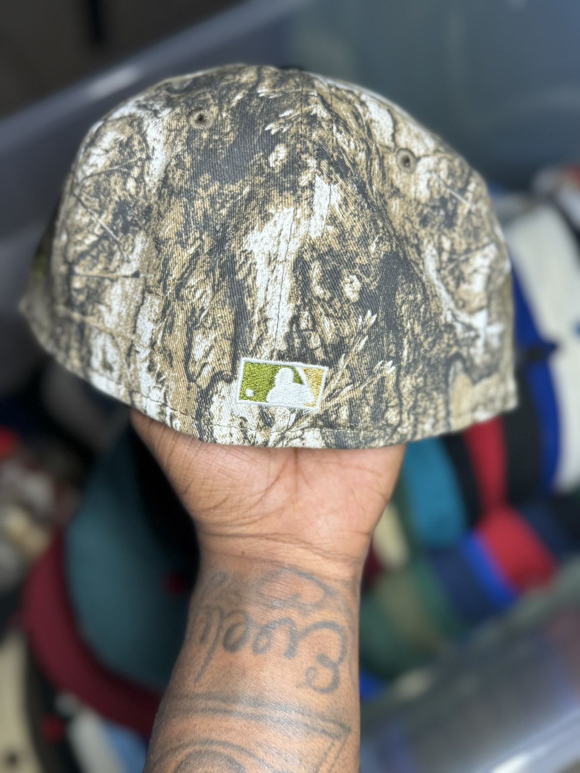 Hat Club × New Era 7 1/4 All The Right Minnesota Twins Real Tree Camo Size ONE SIZE - 5 Thumbnail