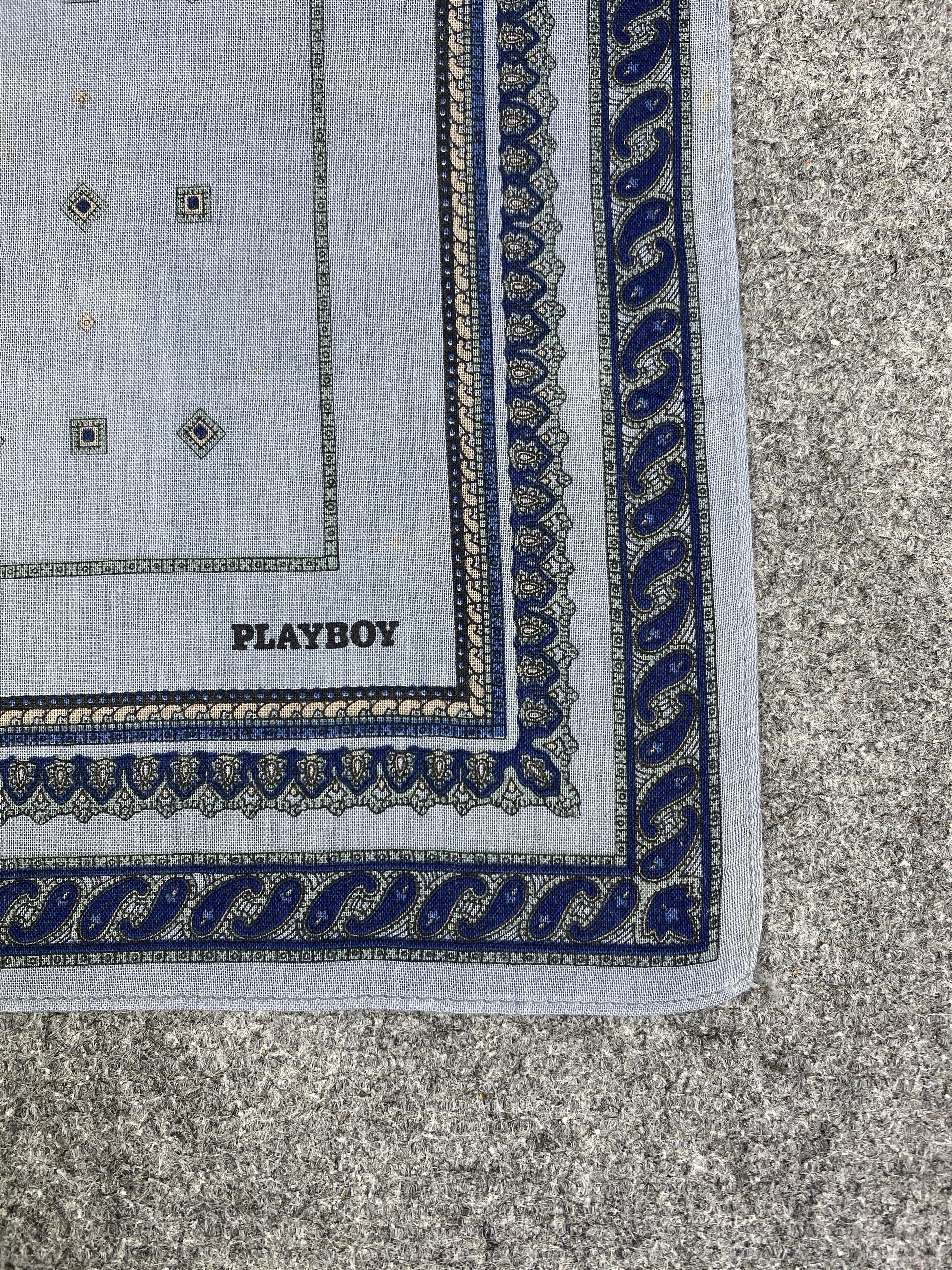 Playboy Vintage Playboy Handkerchief / Neckerchief HKC1078 Size ONE SIZE - 5 Thumbnail