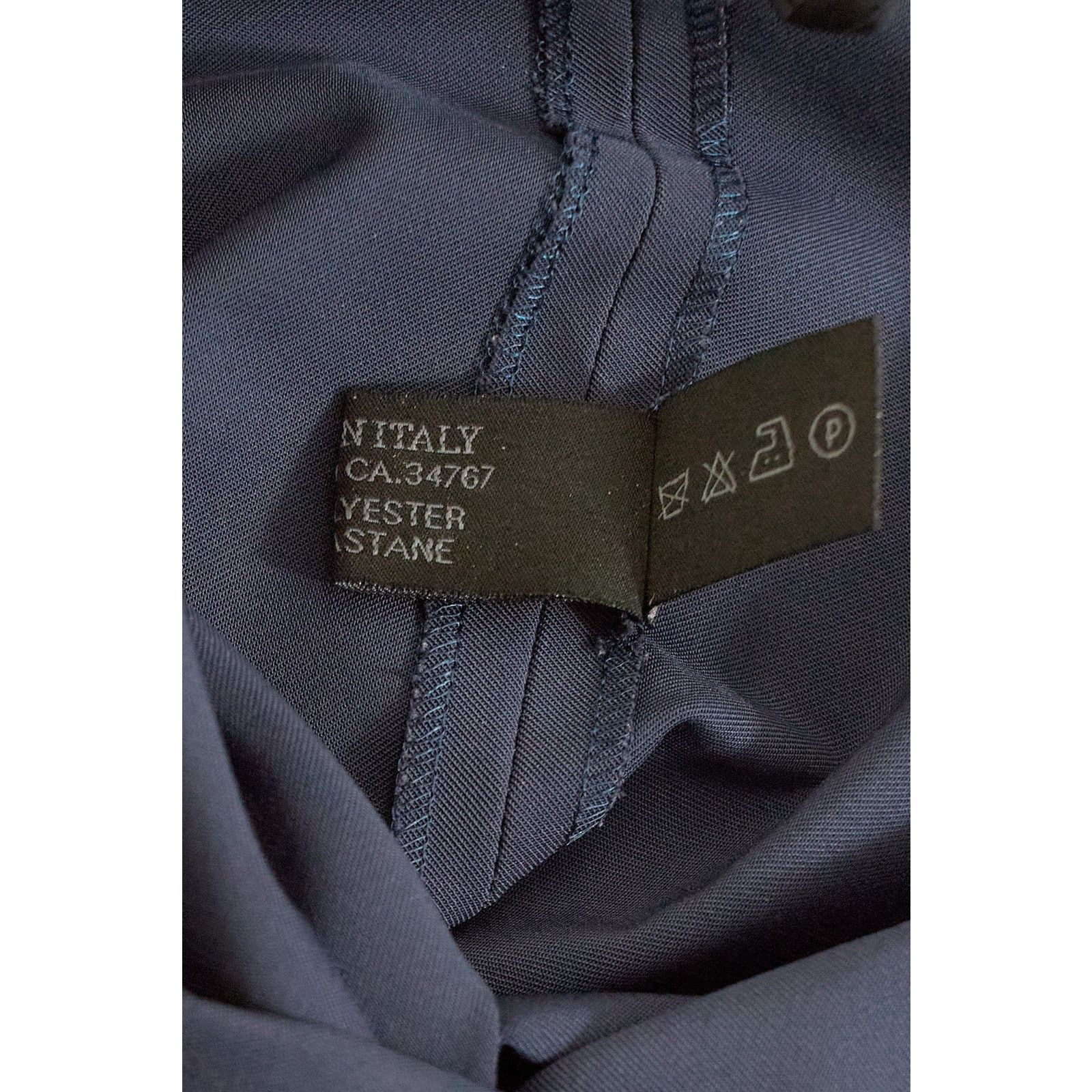 Prada Deep Blue Nylon Trousers Size 27" / US 4 / IT 40 - 5 Thumbnail