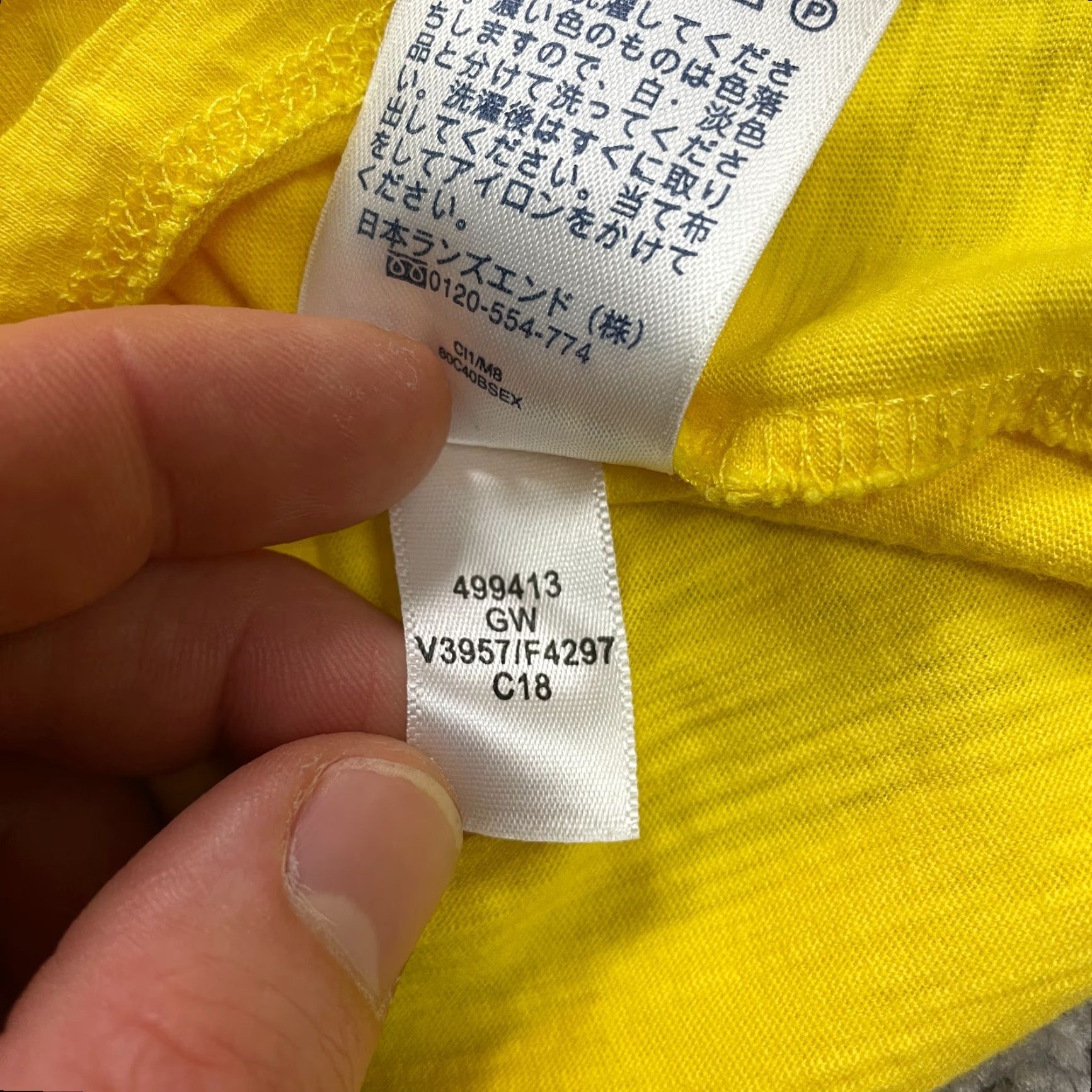 Lands' End Lands' End Women's Casual Basic Tee T-Shirt XS Yellow Short Sleeve Round Neck Lightweight Cotton Viscose Size XS / US 0-2 / IT 36-38 - 6 Thumbnail