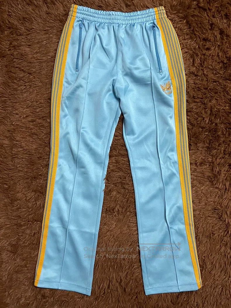 Needles Needles size XS Blue Gold Butterfly Pants Size US 30 / EU 46 - 1 Thumbnail