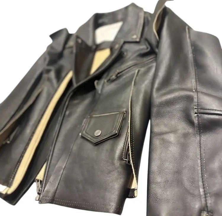 H&M × Maison Margiela Maison Martin Margiela X H&M biker leather jacket Size US XS / EU 42 / 0 - 5 Thumbnail